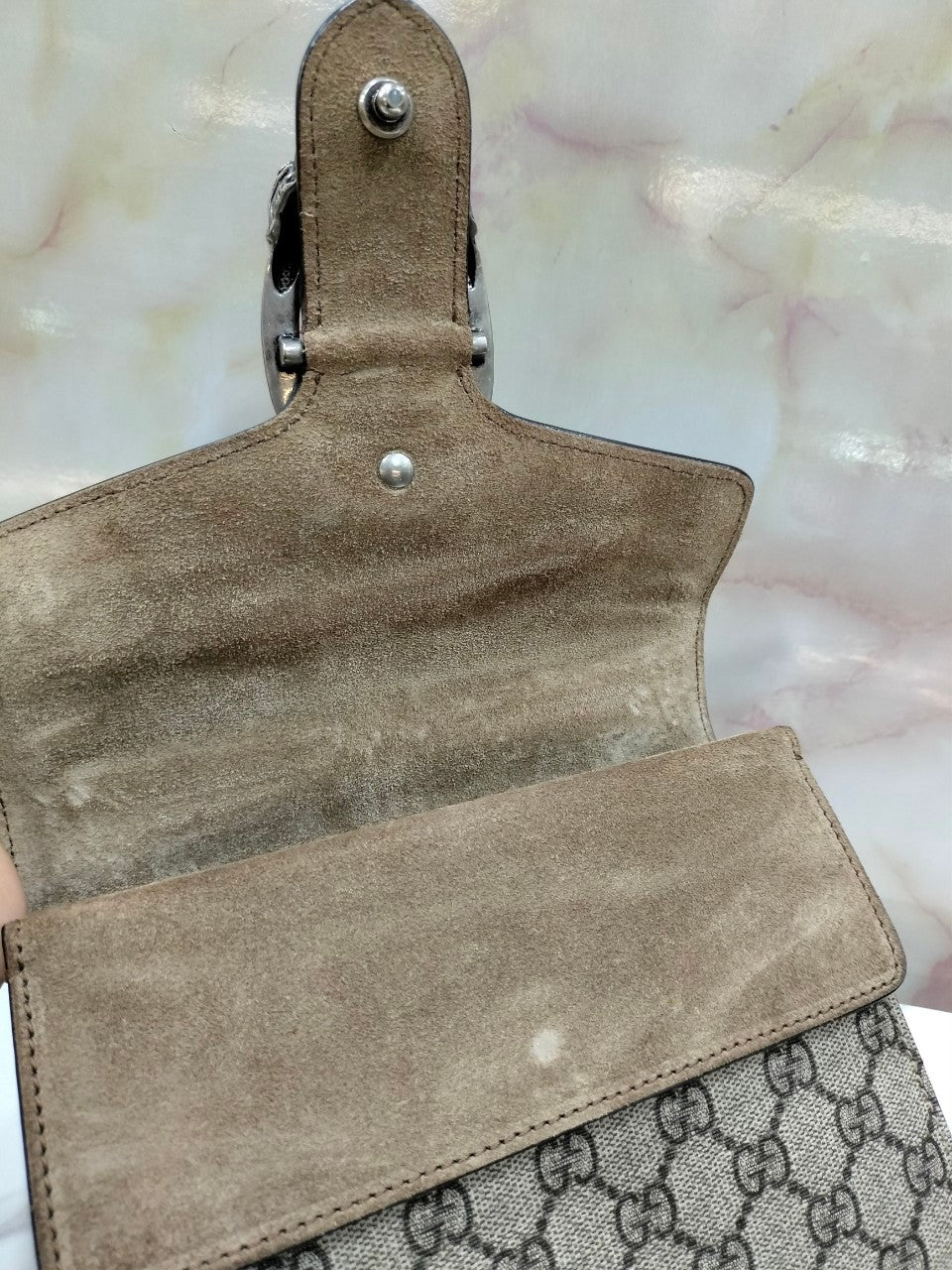 Gucci Dionysus Mini Beige Ebony GHW