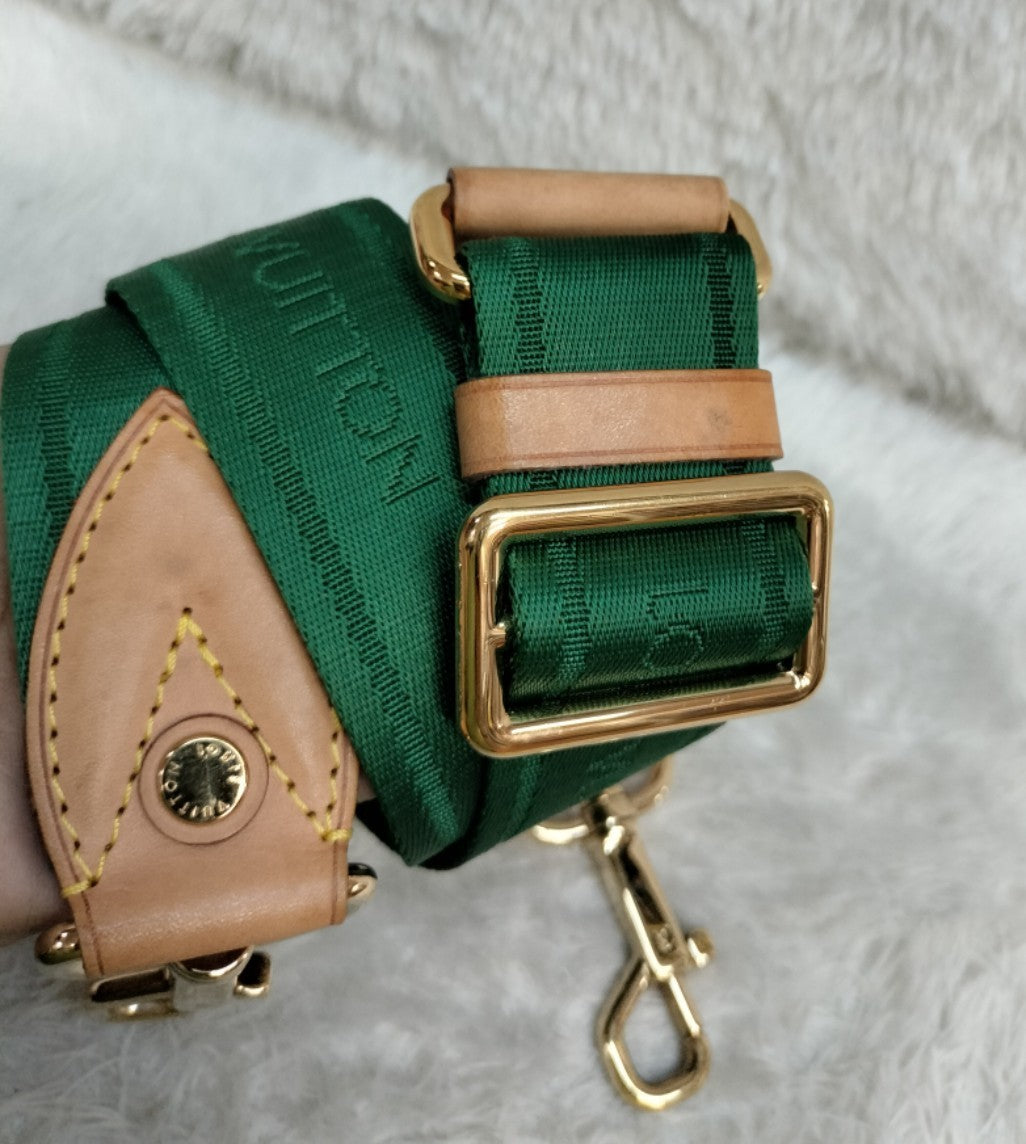 LV Sunburst PM Monogram Denim Vert Limited Edition 2010