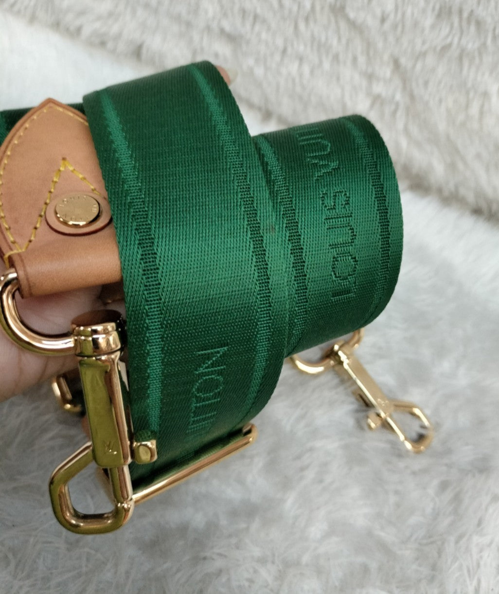 LV Sunburst PM Monogram Denim Vert Limited Edition 2010