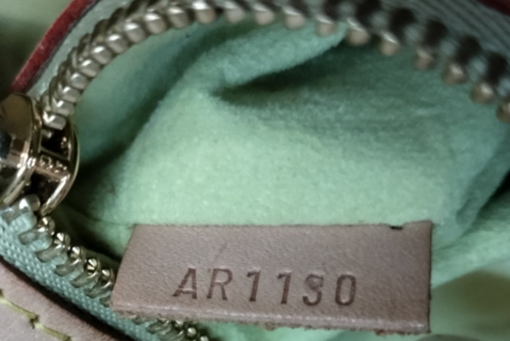 LV Sunburst PM Monogram Denim Vert Limited Edition 2010