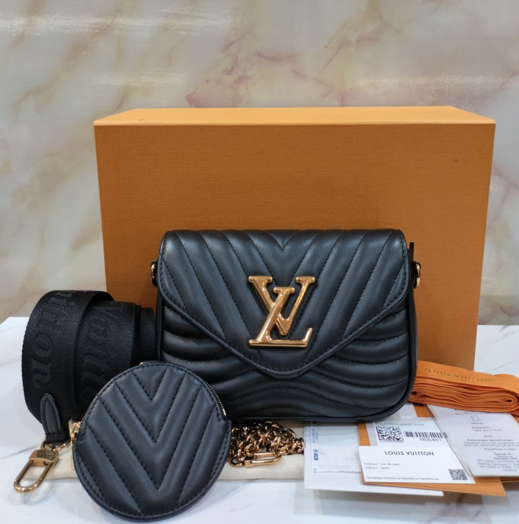 LV Multi Pochette New Wave Noir GHW 2022 - Main Image