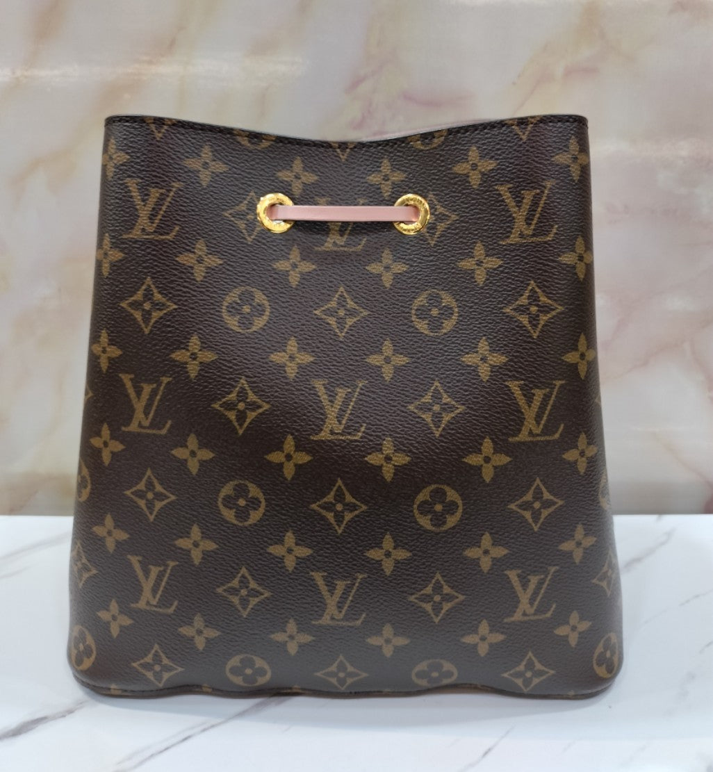 LV Neo Noe Monogram Rose Poudre 2019
