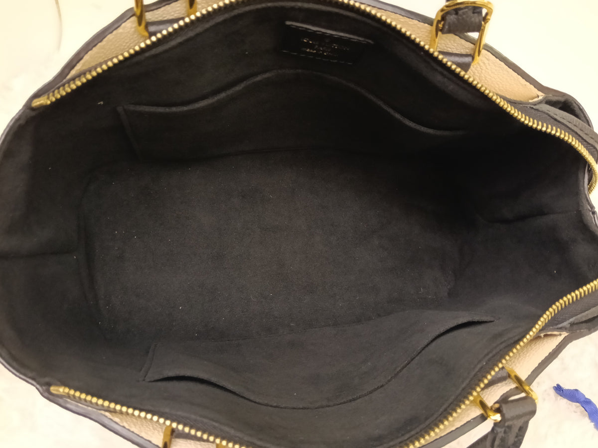 LV Petit Palais Monogram Empreinte Noir Creme (CHIP)