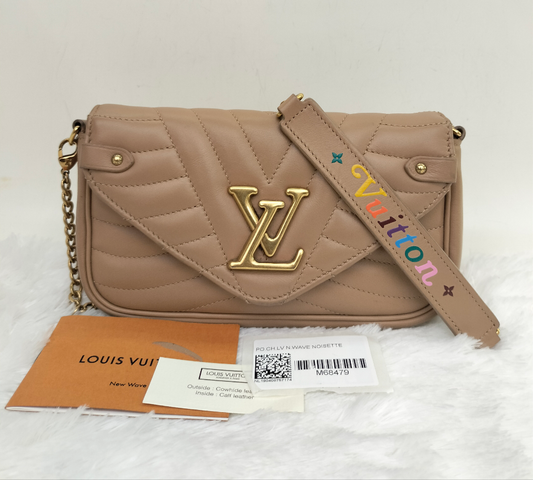 LV Pochette Chain LV New Wave Noisette 2019