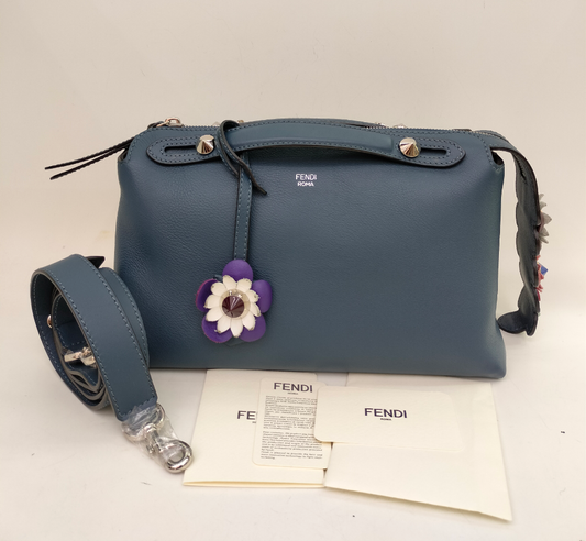 Fendi BTW Medium Blue Tail SHW 2016