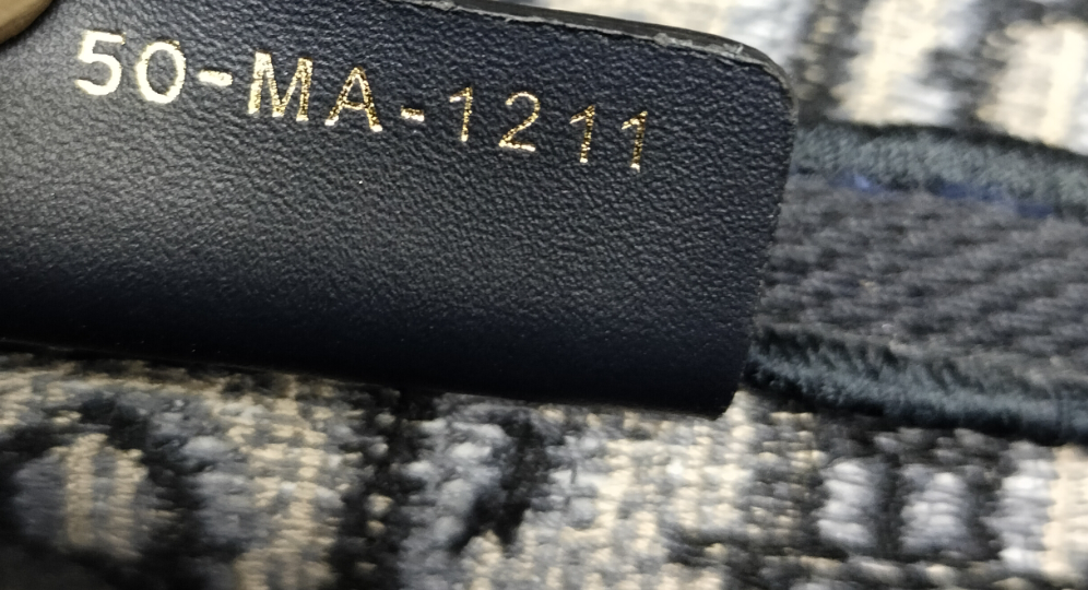 Dior Saddle Medium Oblique Navy GHW 2022