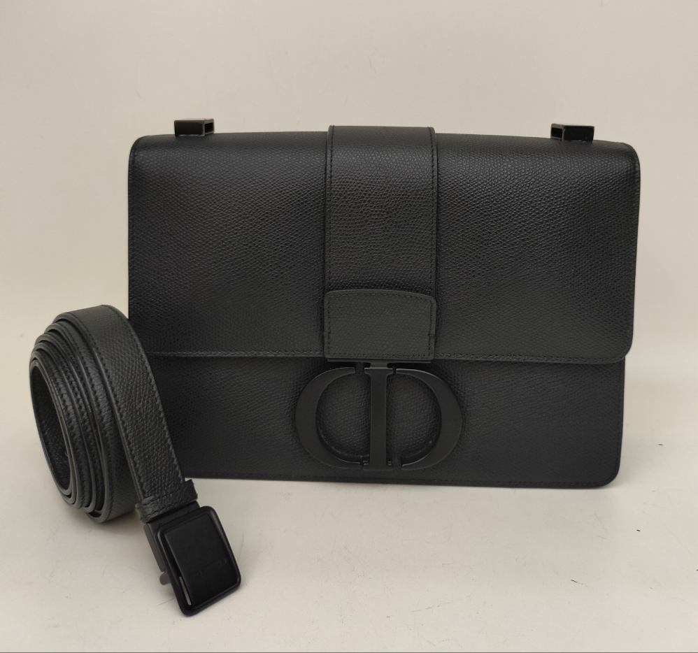 Dior Montaigne Grained Ultra Matte All Black 2019