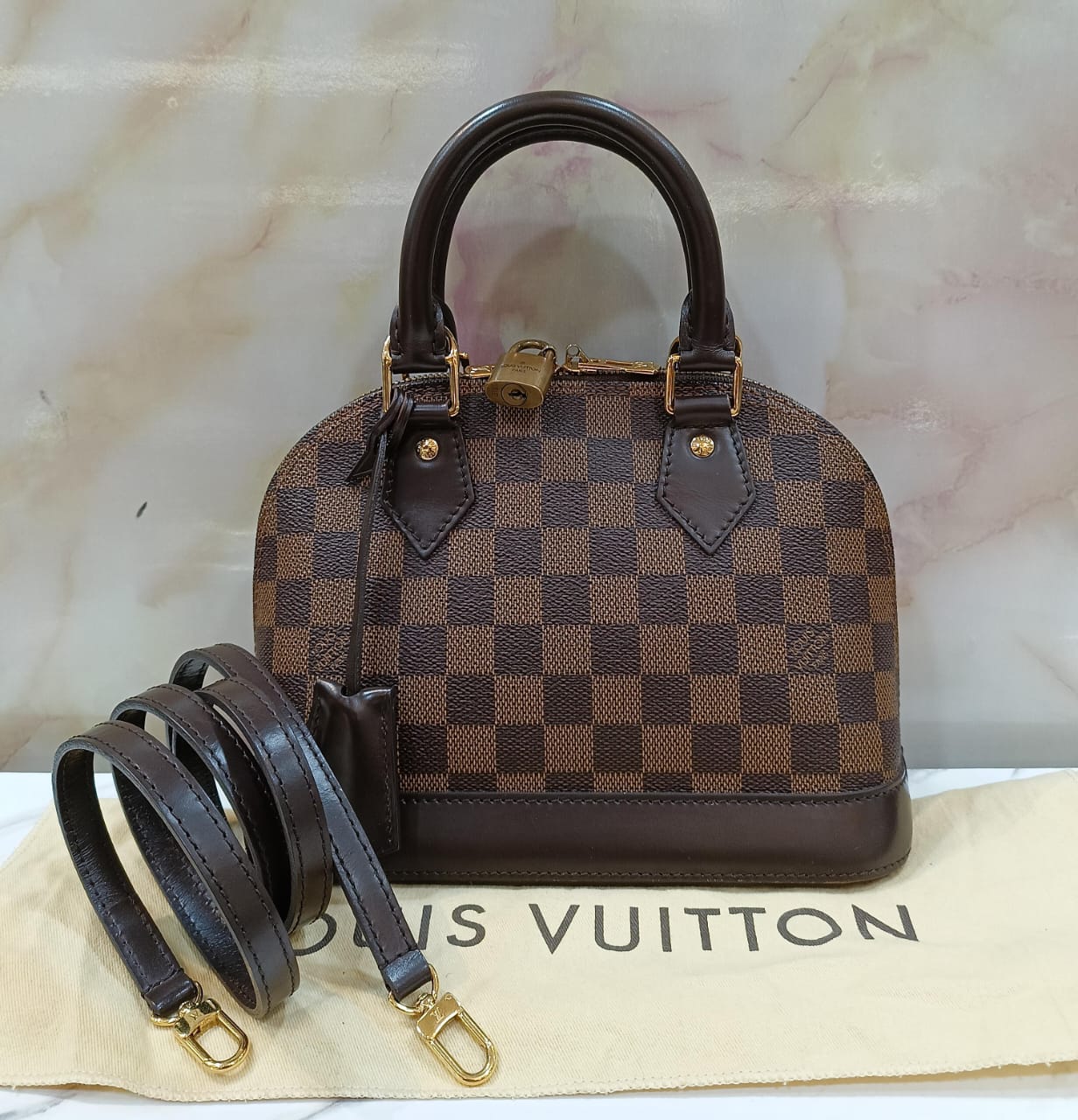 LV Alma BB Damier 2015