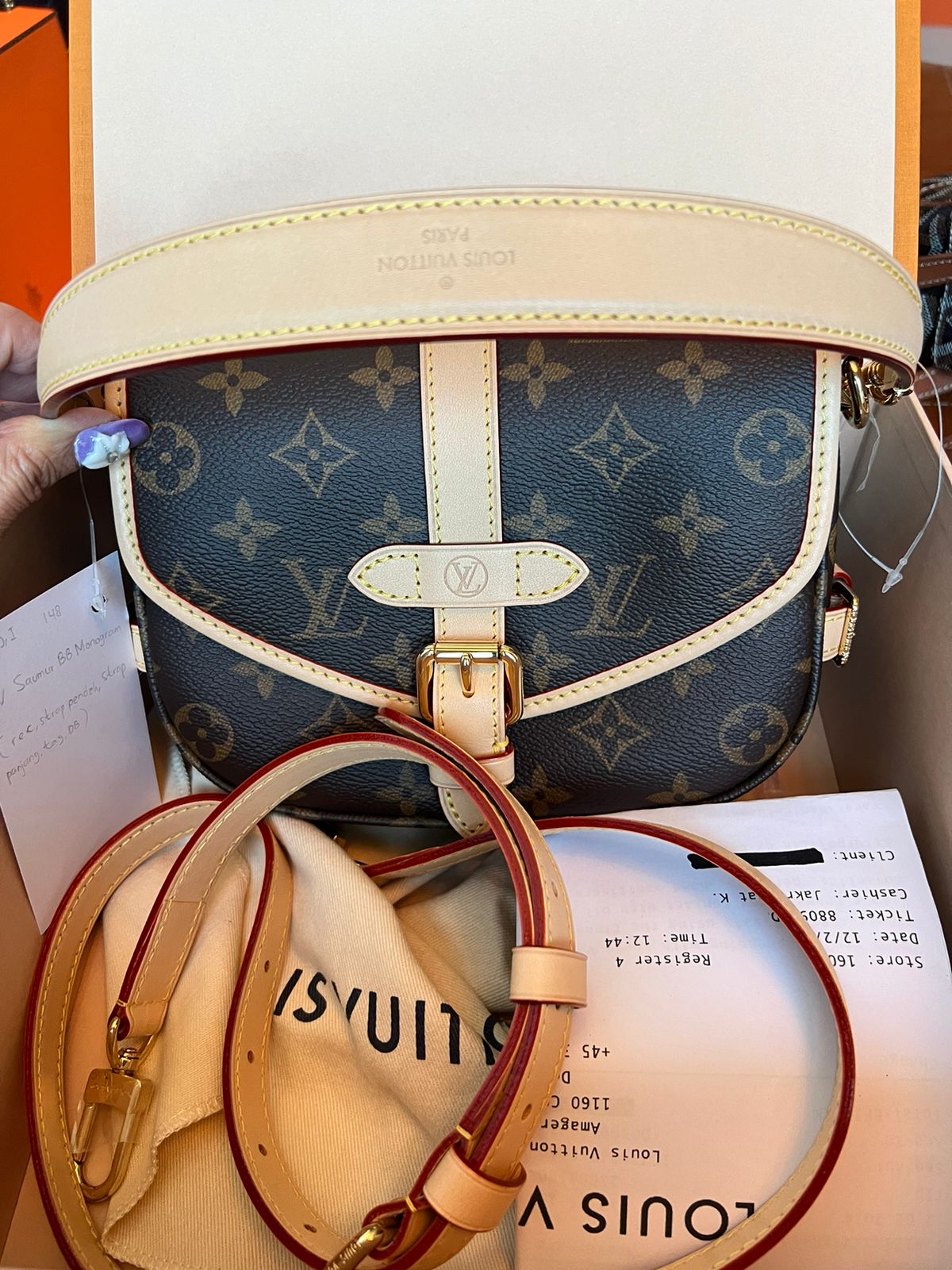 NEW 💯
Saumur BB monogram
CHIP