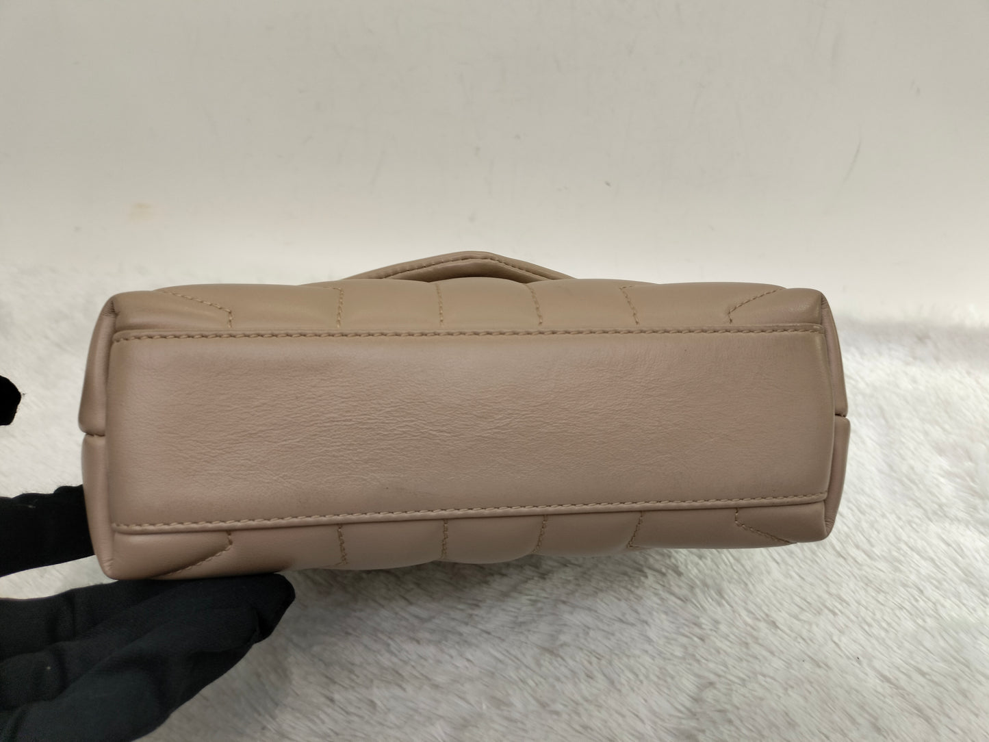 YsL Lou Lou Toy Chevron Beige GHW 2022