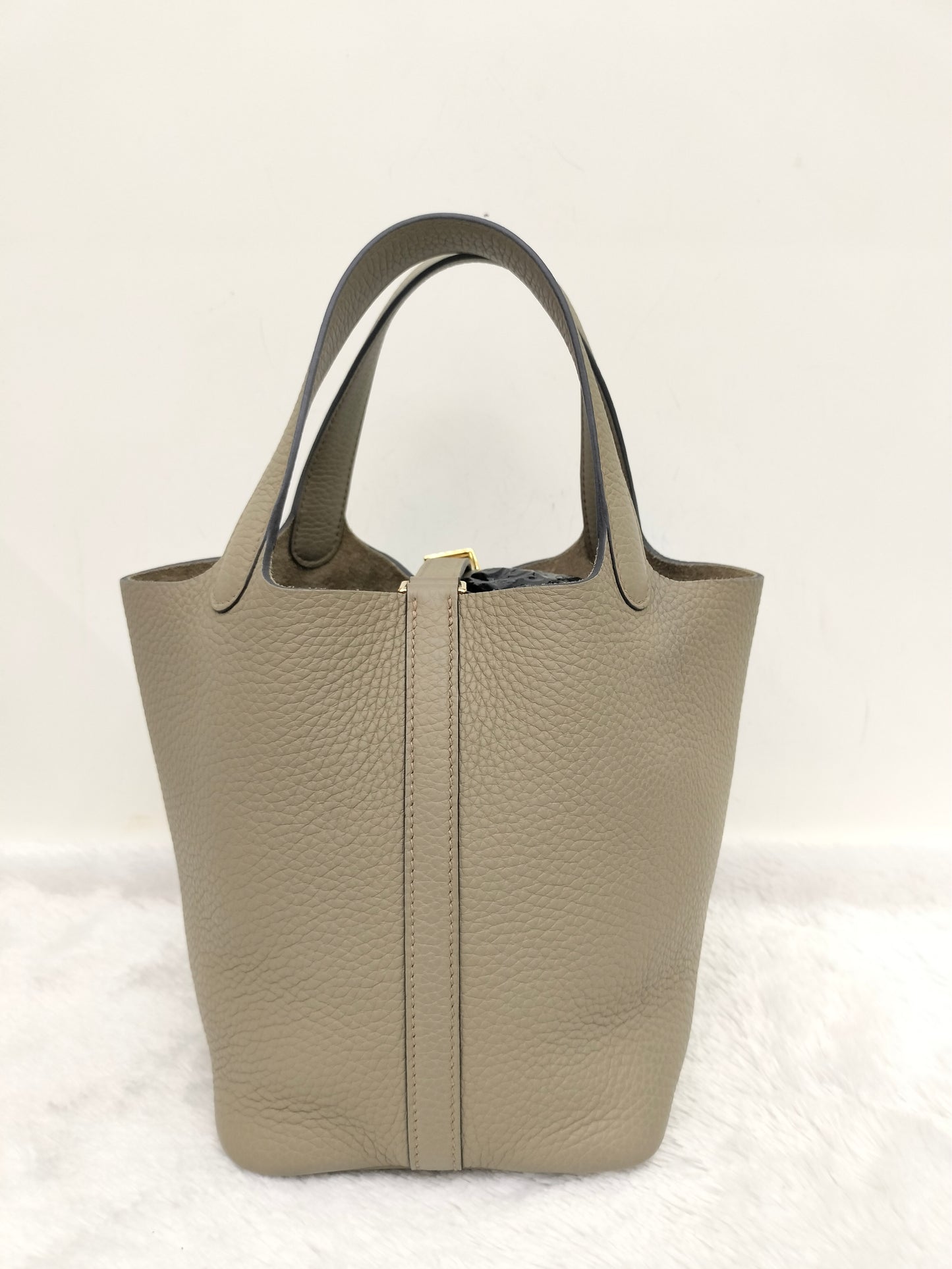Picotin Lock 18 Clem Beige Marfa GHW #B