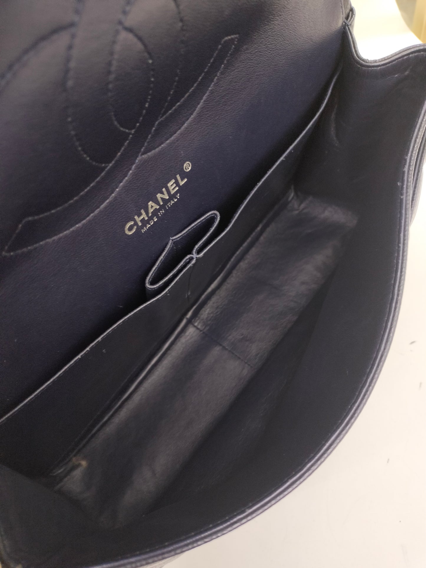 Chanel Jumbo Caviar Black RHW DF #21