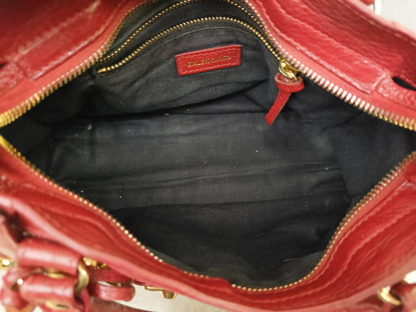 Balenciaga Mini City Edge Red GHW 2021