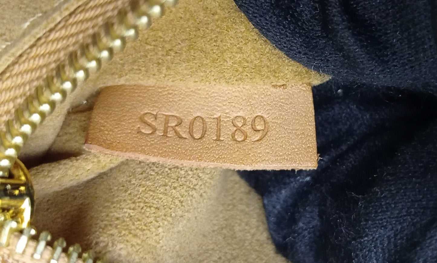 LV On My Side MM Monogram Grained Noir Brown 2019