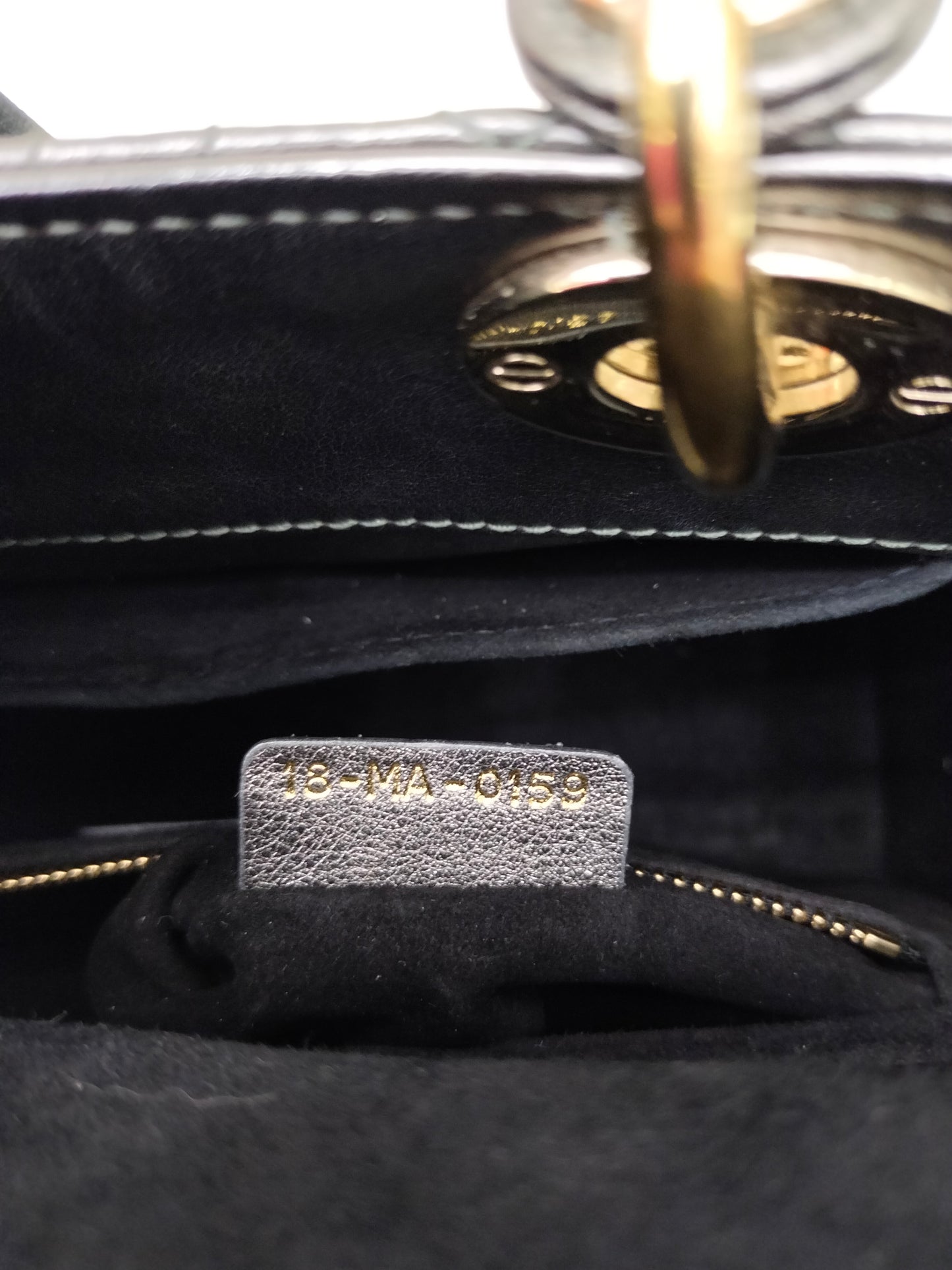 Lady Dior Small Gun Metal GHW 2019