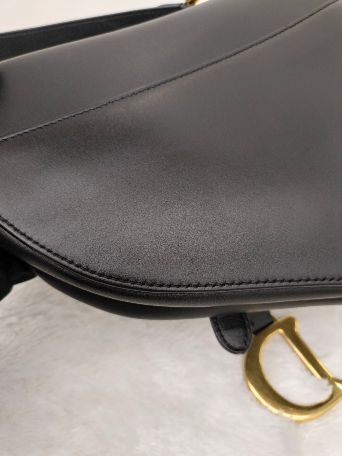 Dior Saddle Medium Black GHW 2018