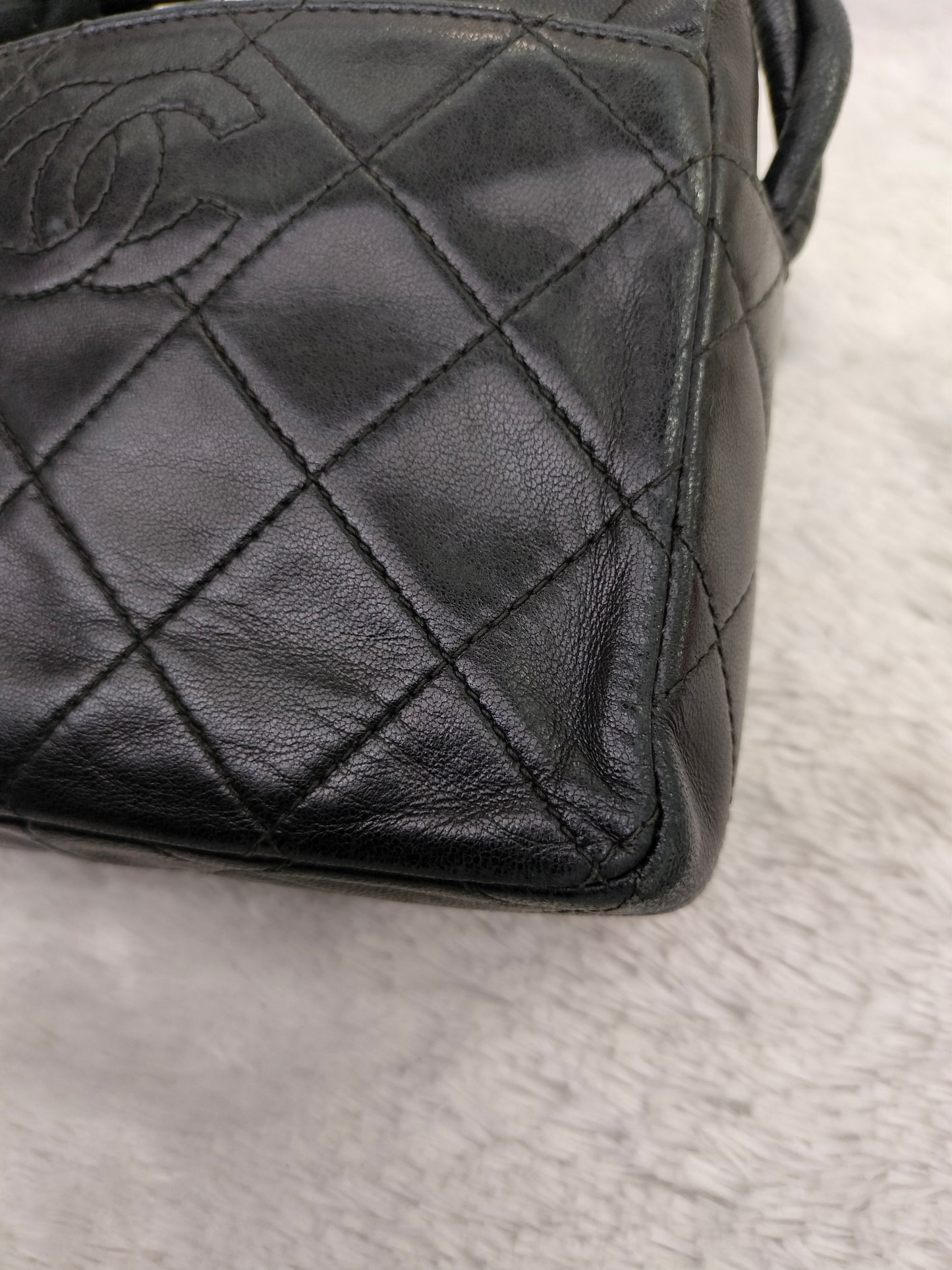 Chanel Camera Mini Twisted Lamb Black GHW #4