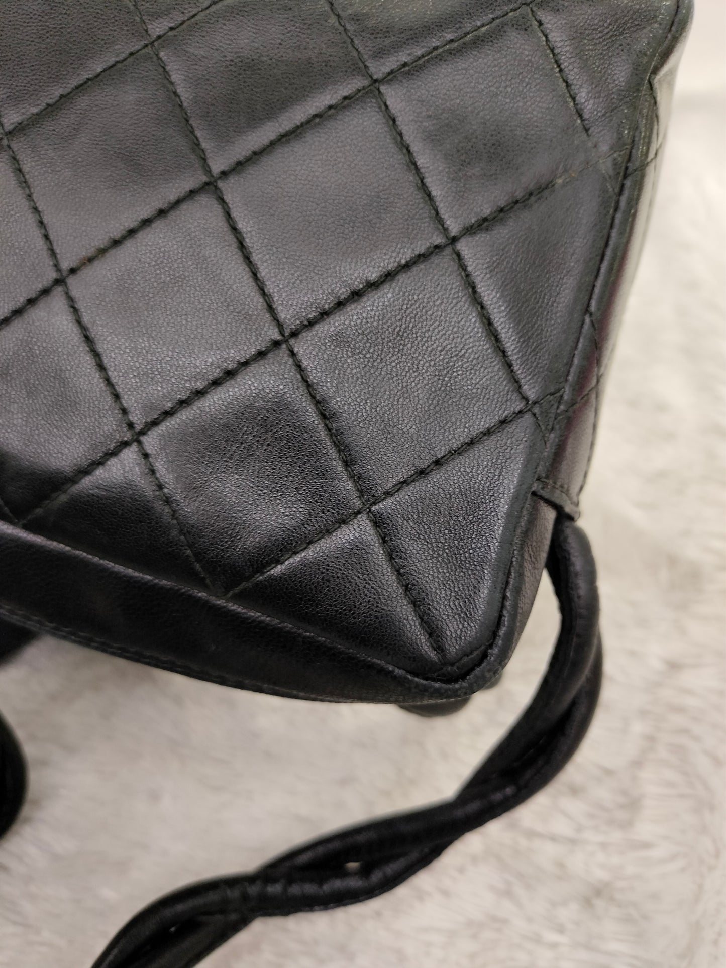 Chanel Camera Mini Twisted Lamb Black GHW #4