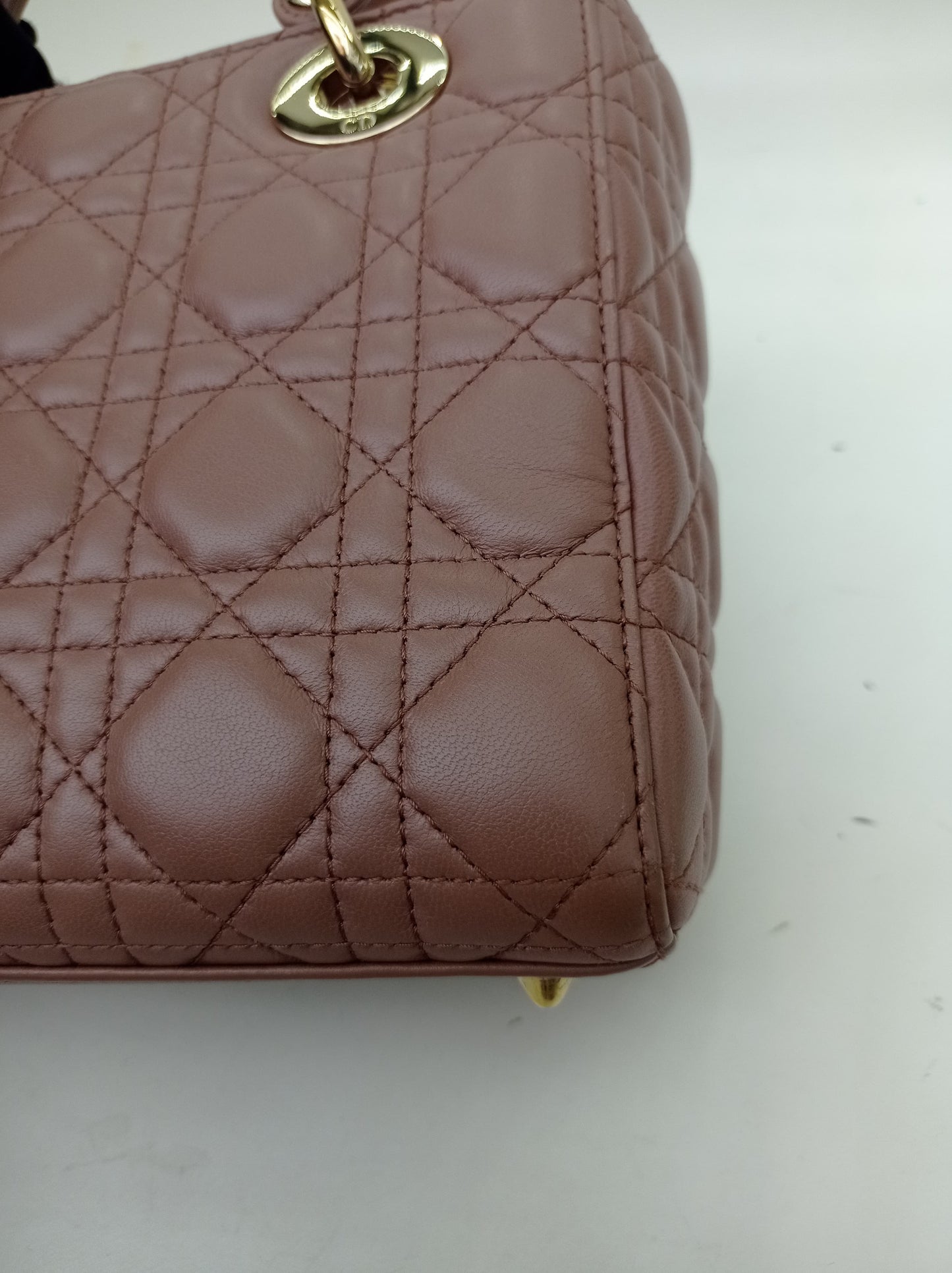 Lady Dior Small Lamb Fard GHW 2018