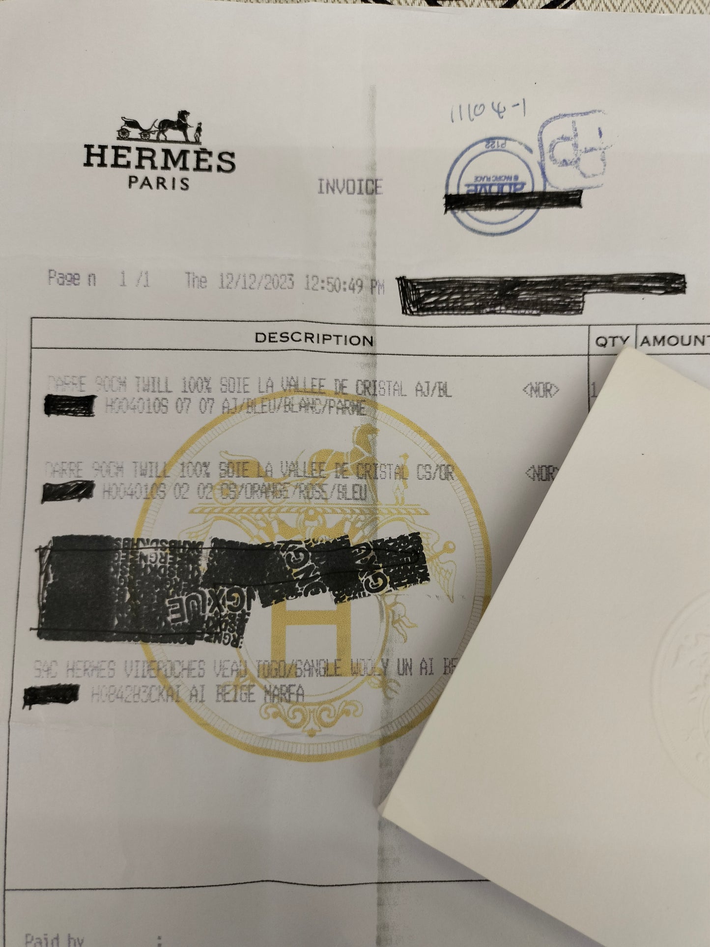 Hermes Videpoches Togo Sangle Wool Beige Marfa PHW #B