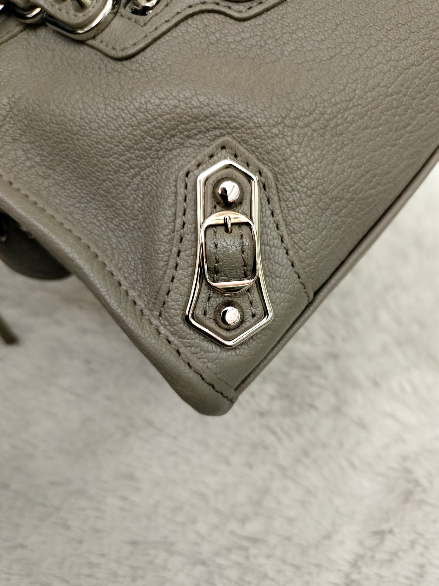 Balenciaga Nano City Edge Grey SHW 2022