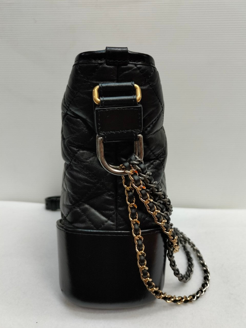 Chanel Gabrielle Medium Black #24. Size 28x21x9cm