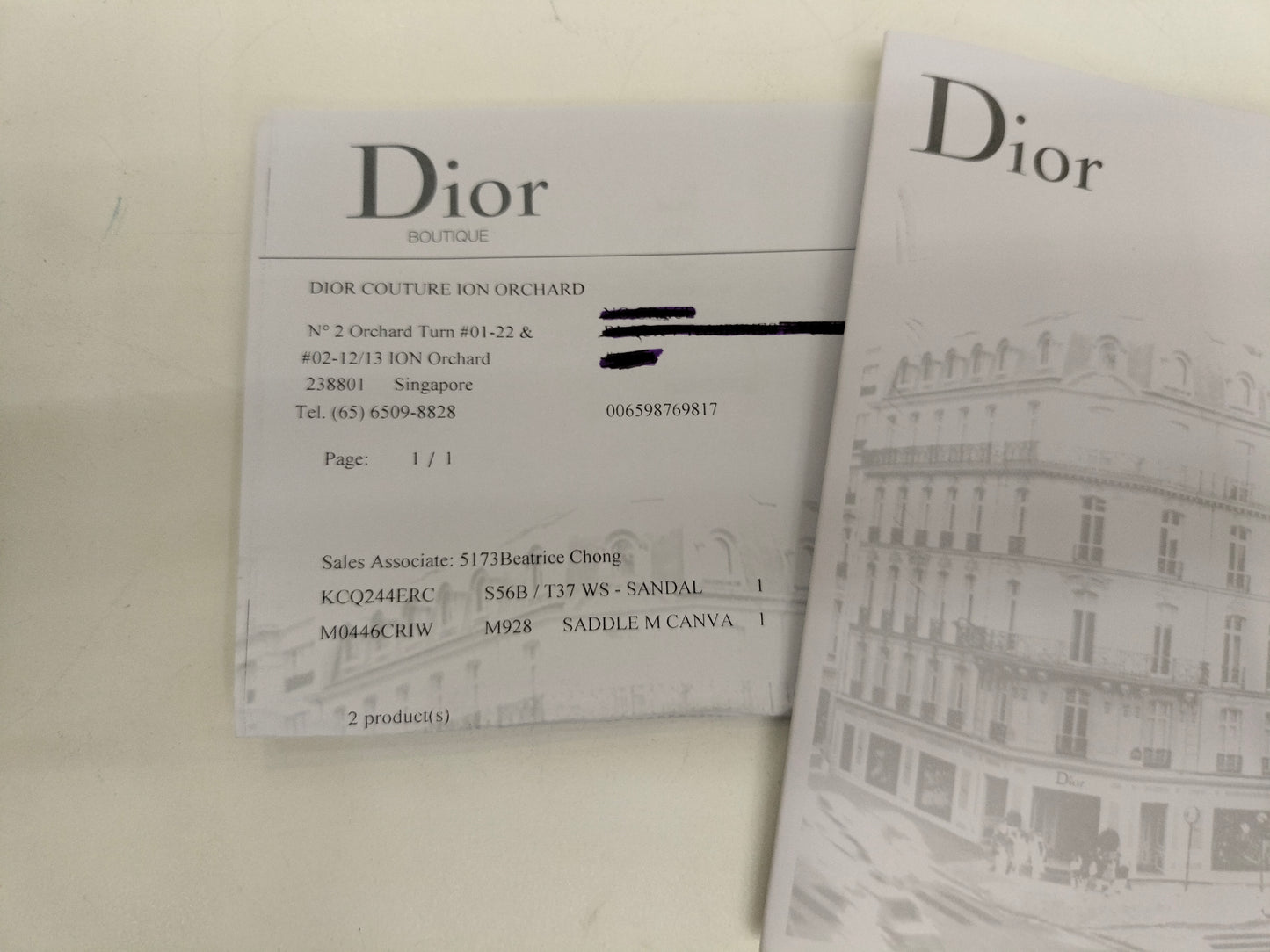 Dior Saddle Medium Oblique Navy GHW 2022