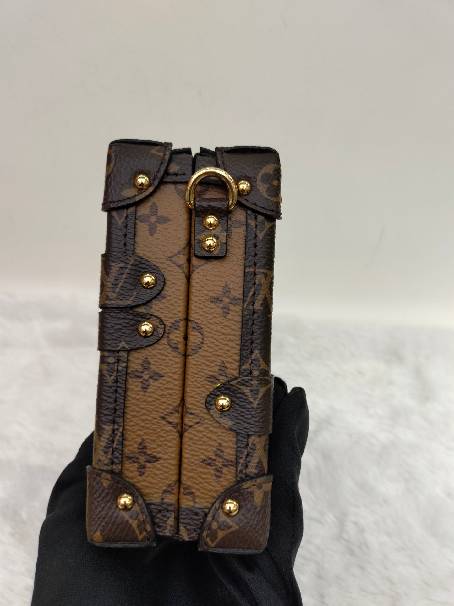 LV Petite Malle Trunk Monogram Reverse 2017