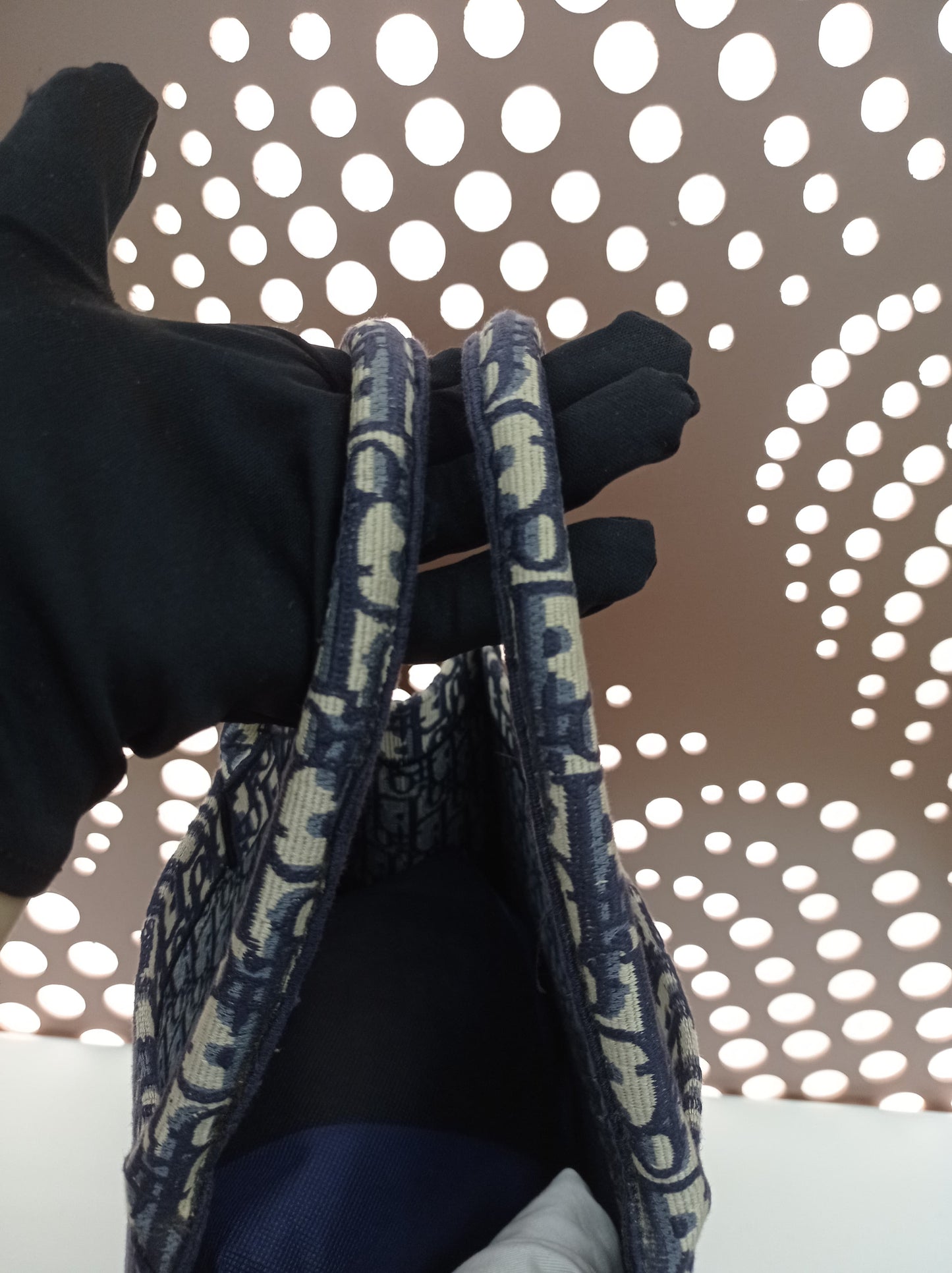 Dior Book Tote Large Oblique Navy 2019