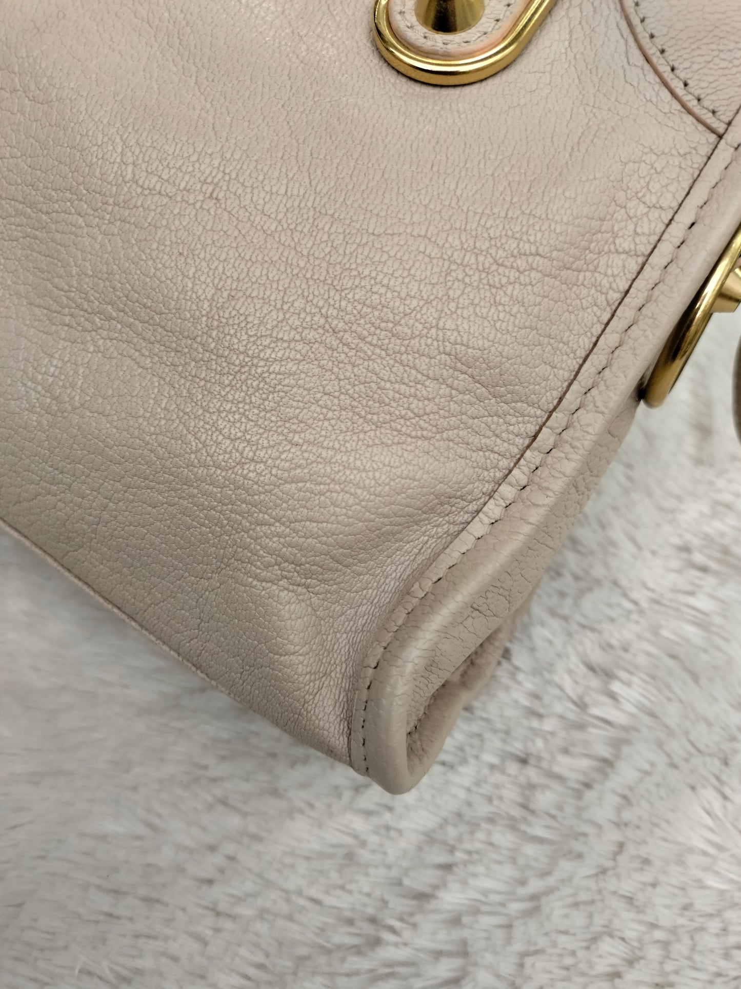 Balenciaga Mini City Edge Pink Beige GHW
