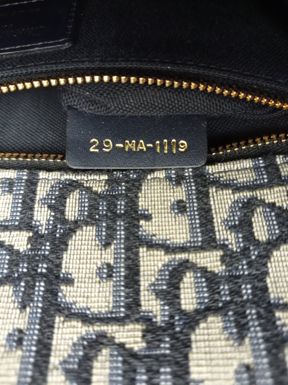 Dior Montaigne 30 Oblique Navy GHW 2019