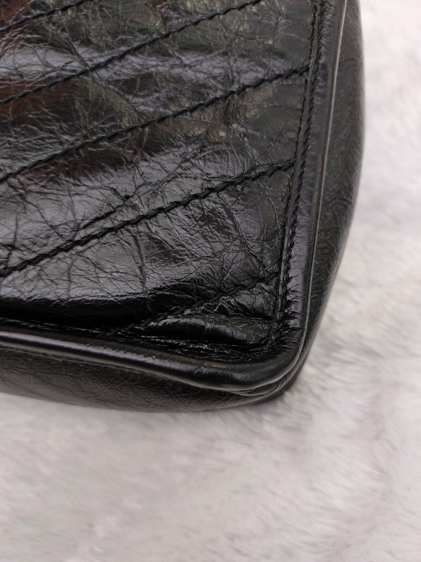 YsL Niki Baby Calfskin All Black 2019