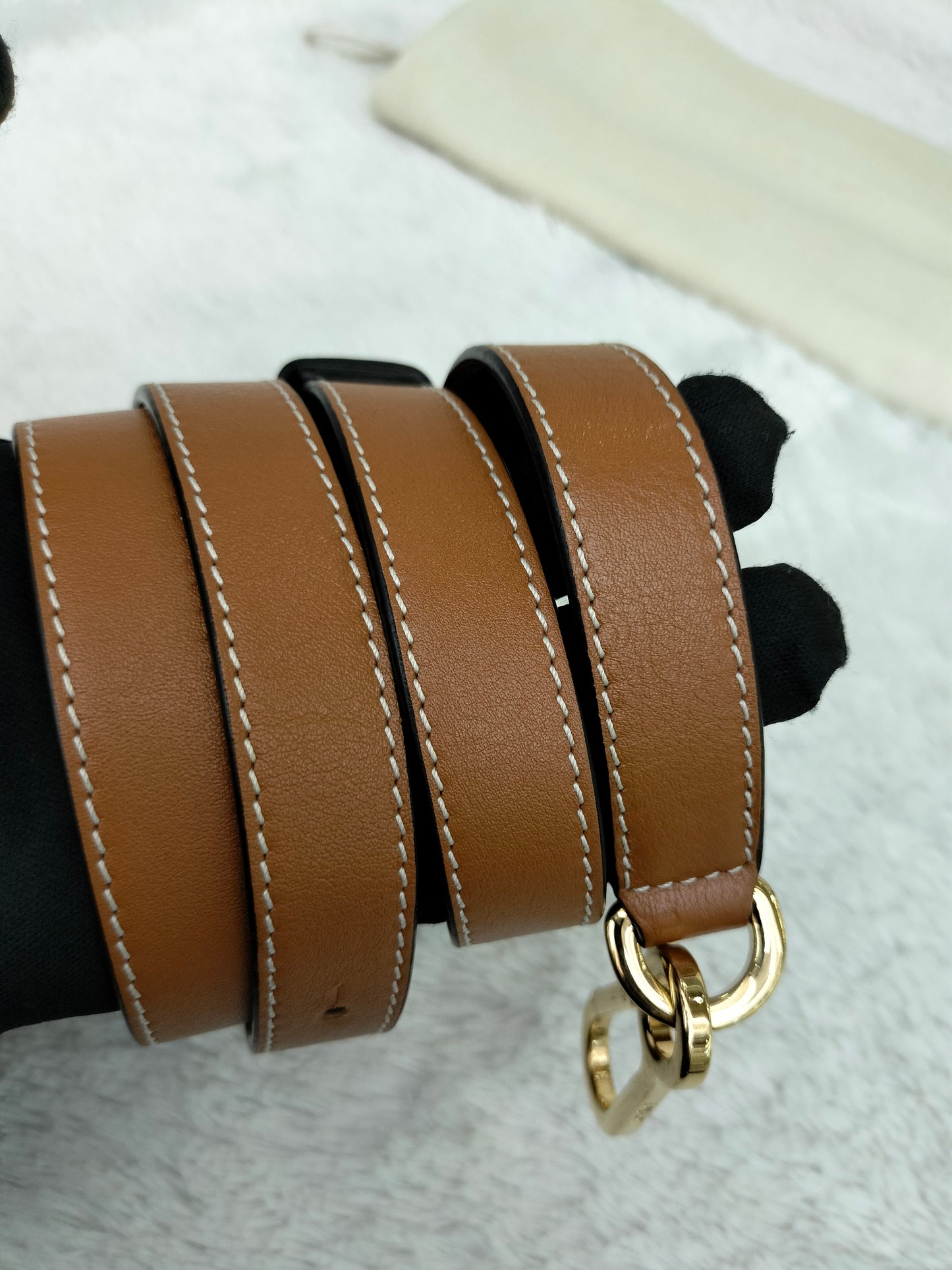 Loewe Puzzle Small Grained Tan GHW 2019