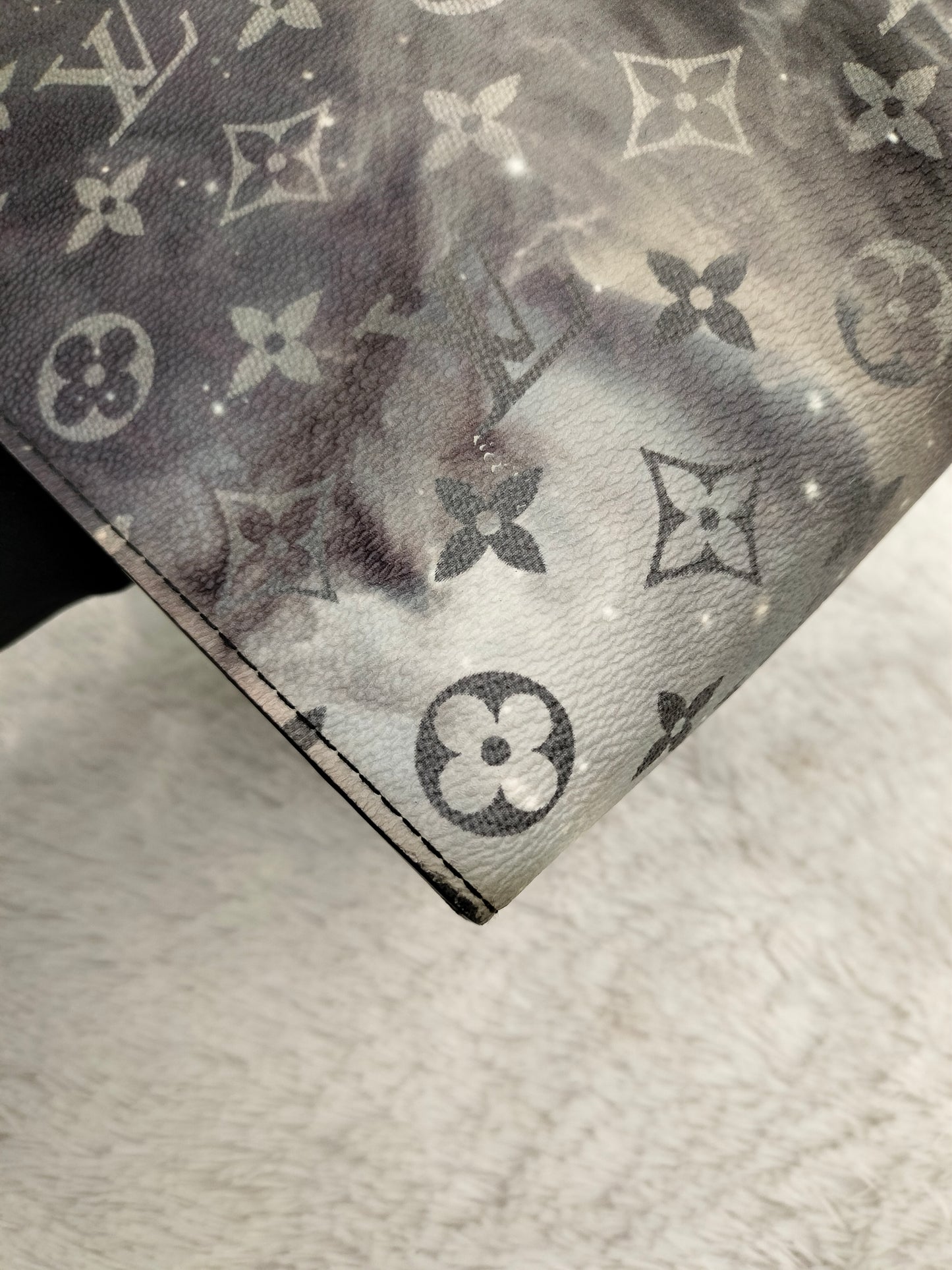 LV Pochette Voyage Monogram Galaxy Black Grey