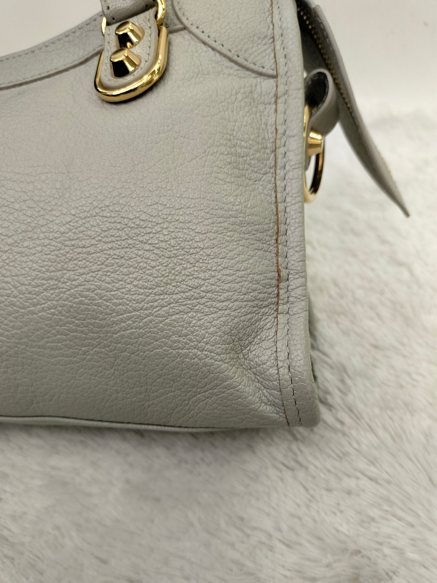 Balenciaga Mini City Edge Grey GHW