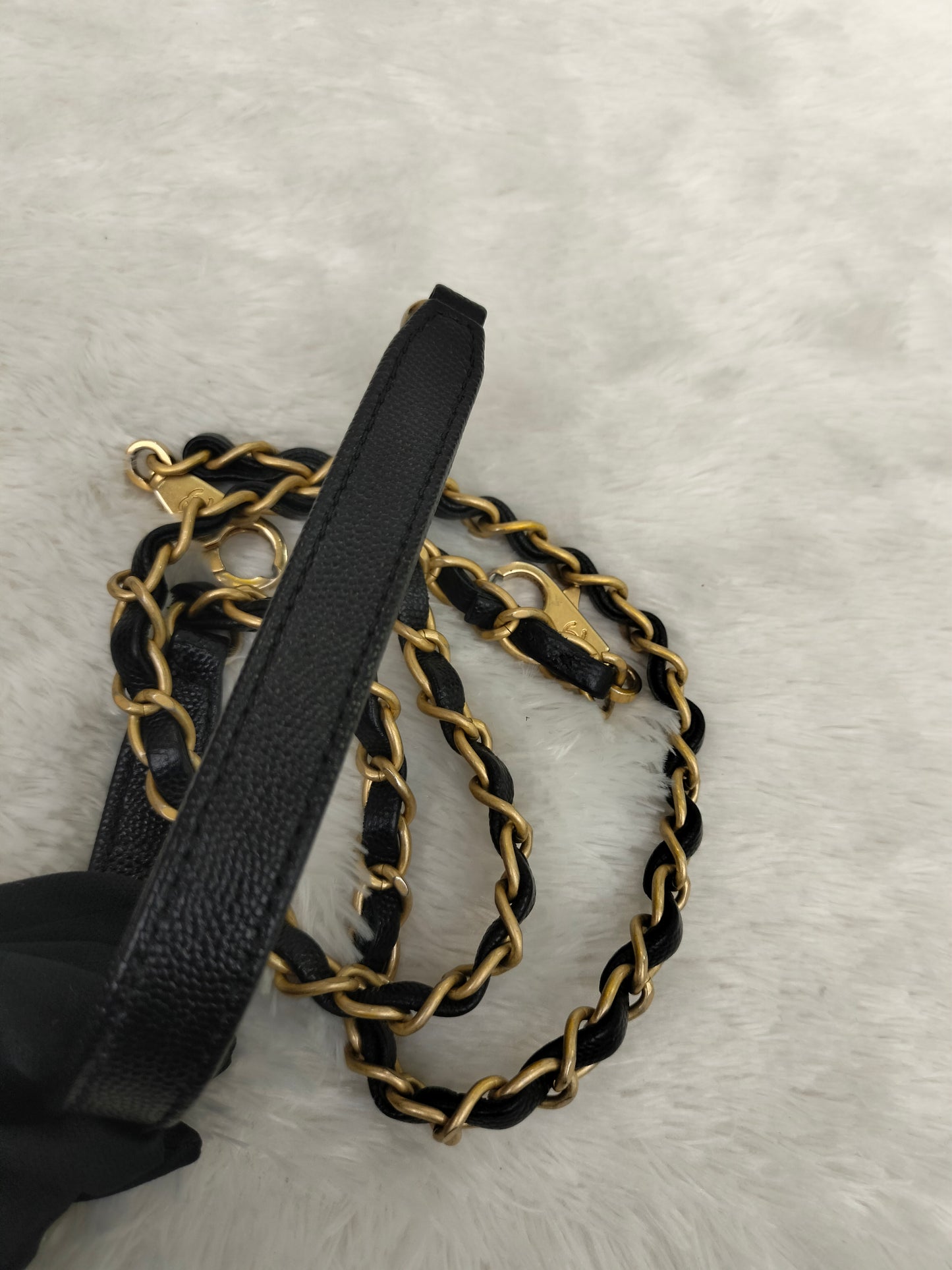 Chanel Coco Handle Medium Caviar Black GHW #25