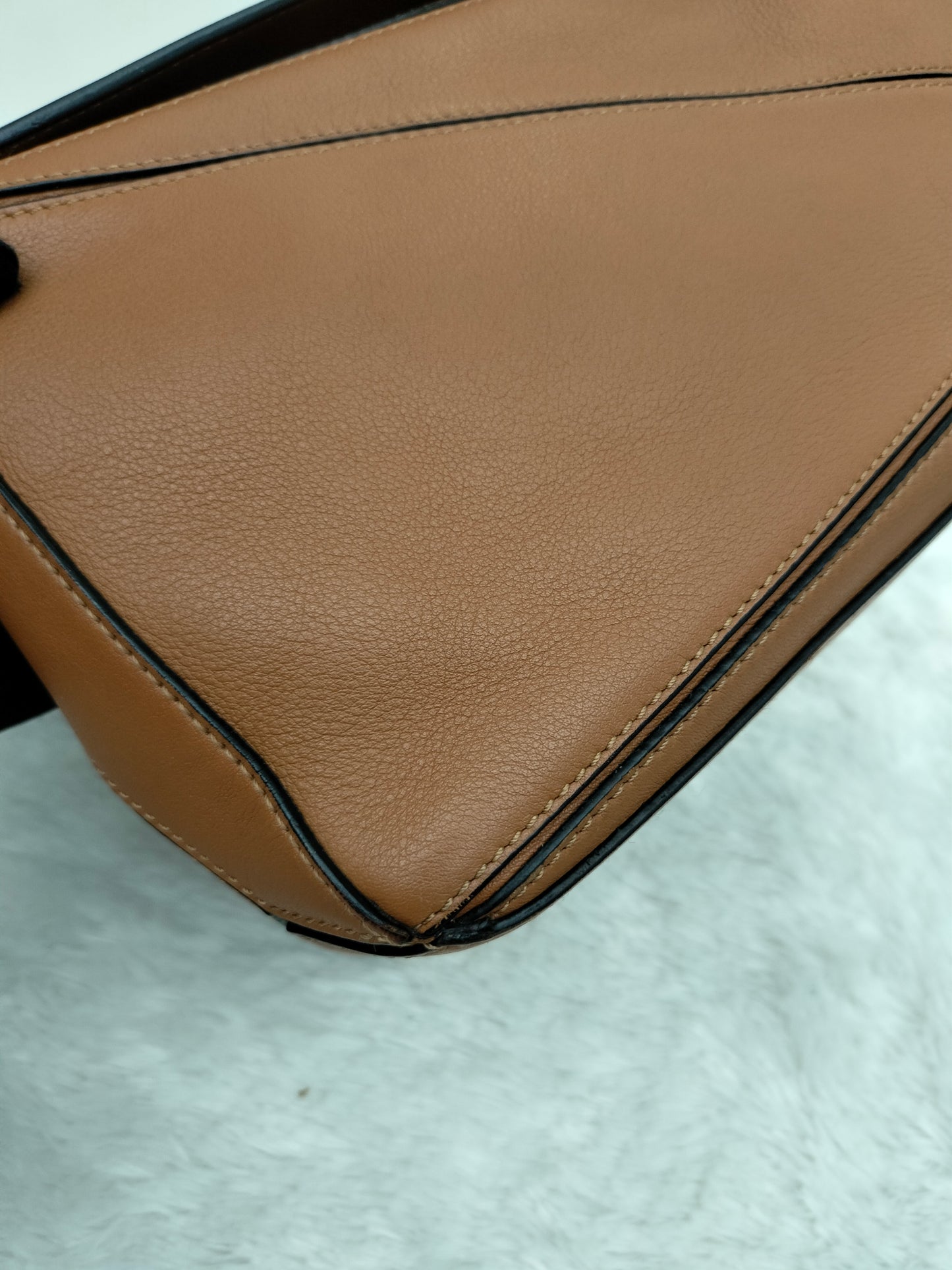 Loewe Puzzle Small Tan SHW 2018
