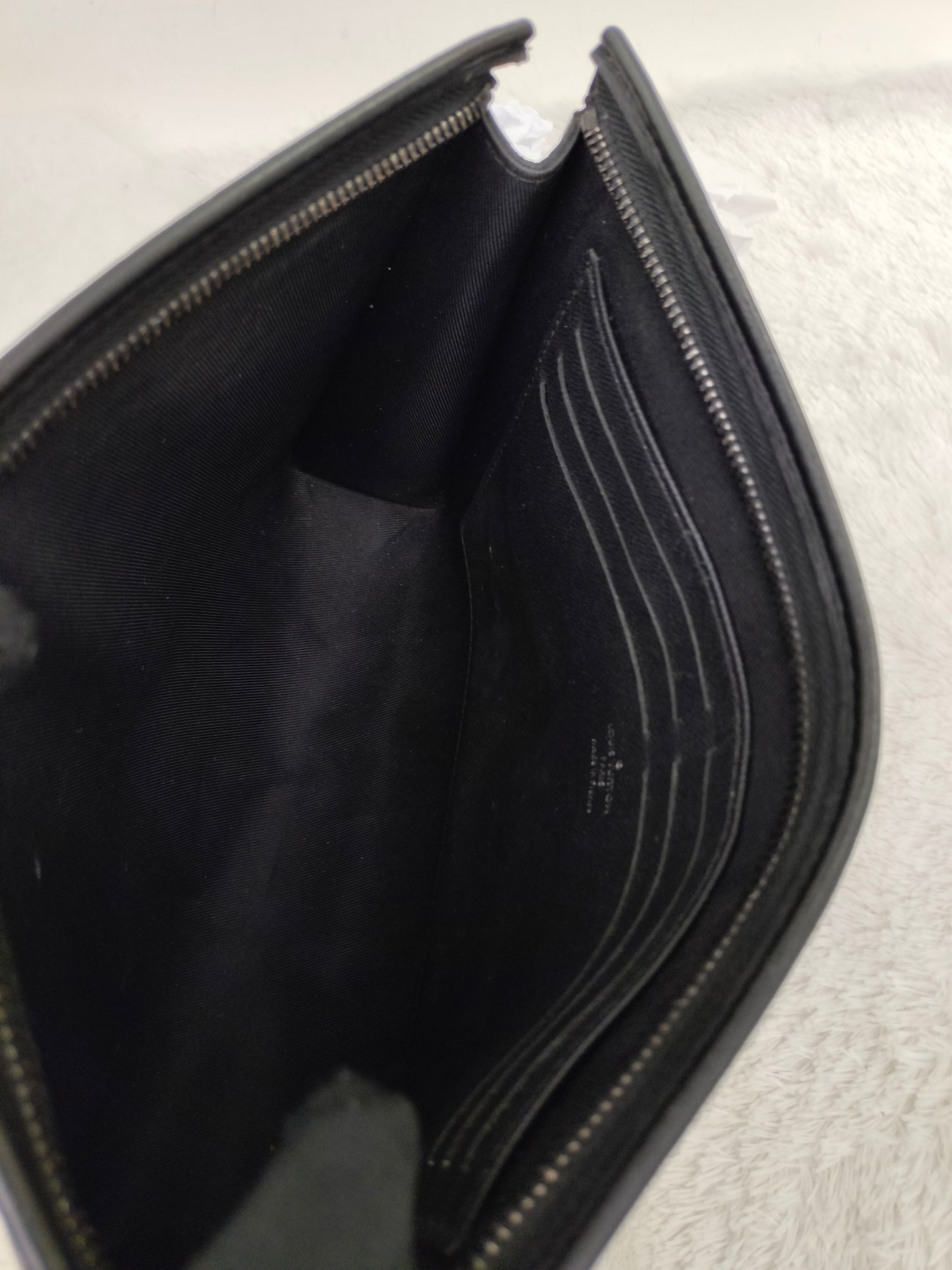 LV Pochette Voyage Monogram Galaxy Black Grey
