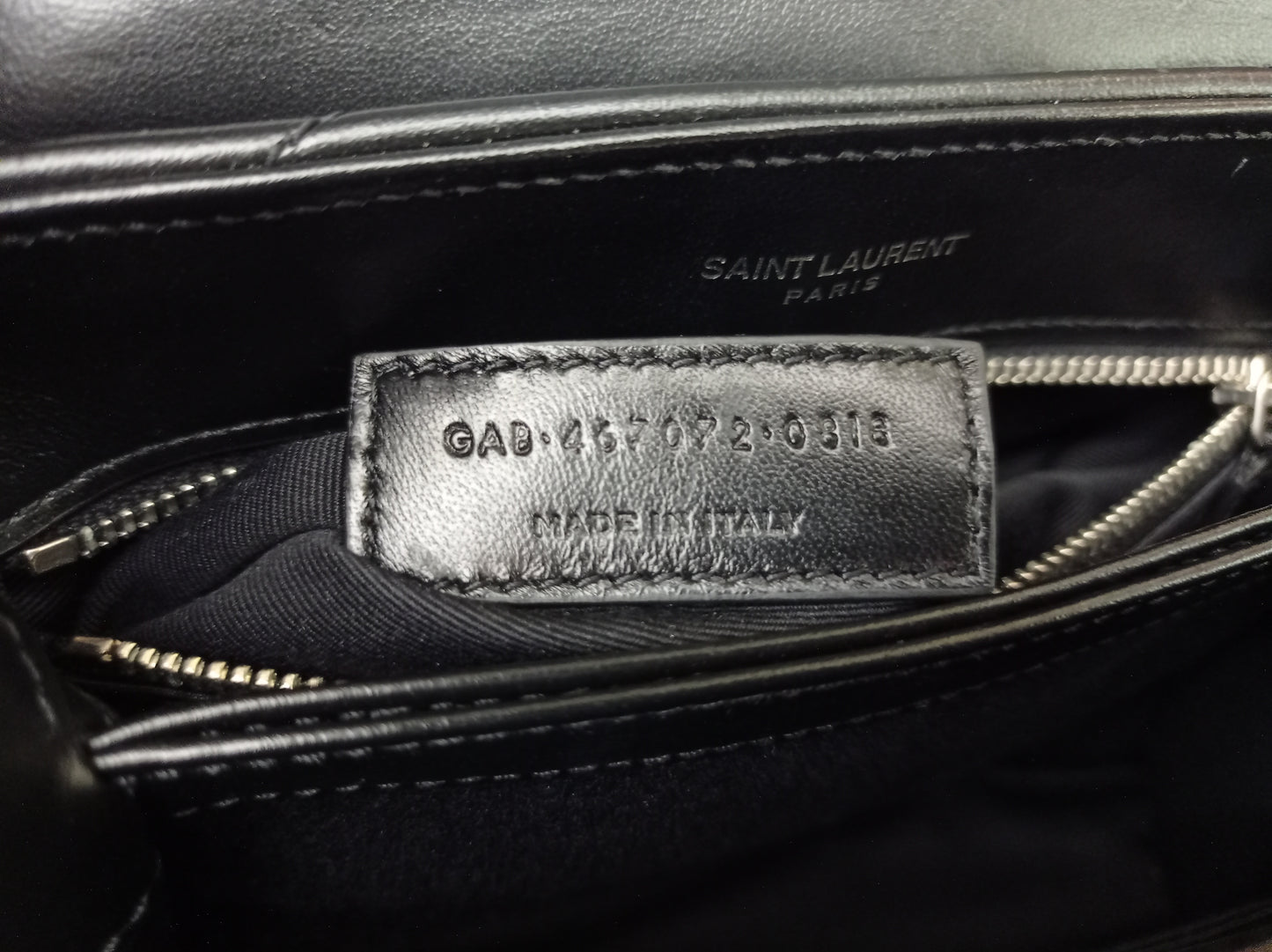 YsL Lou Lou Toy Lamb Black SHW 2018