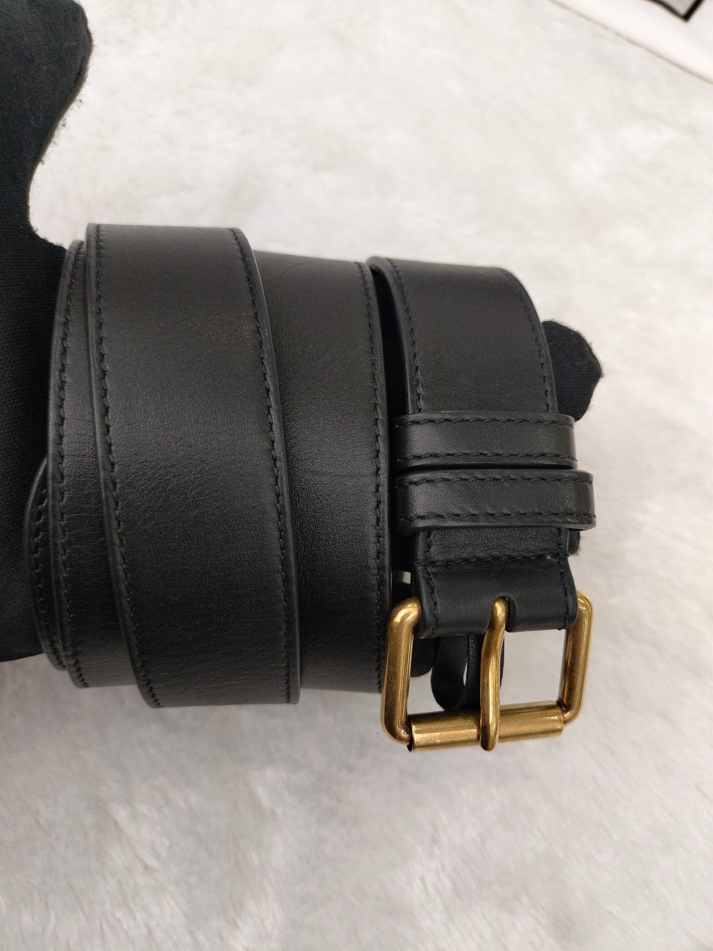 Gucci Marmont Belt Bag Black GHW