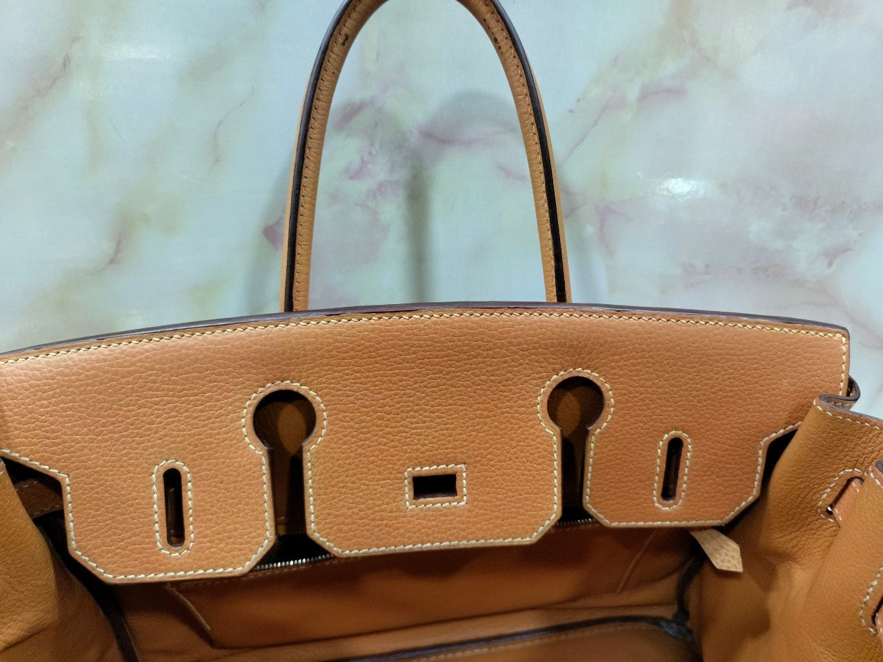 B30 Natural Gold Ardines PHW #J square