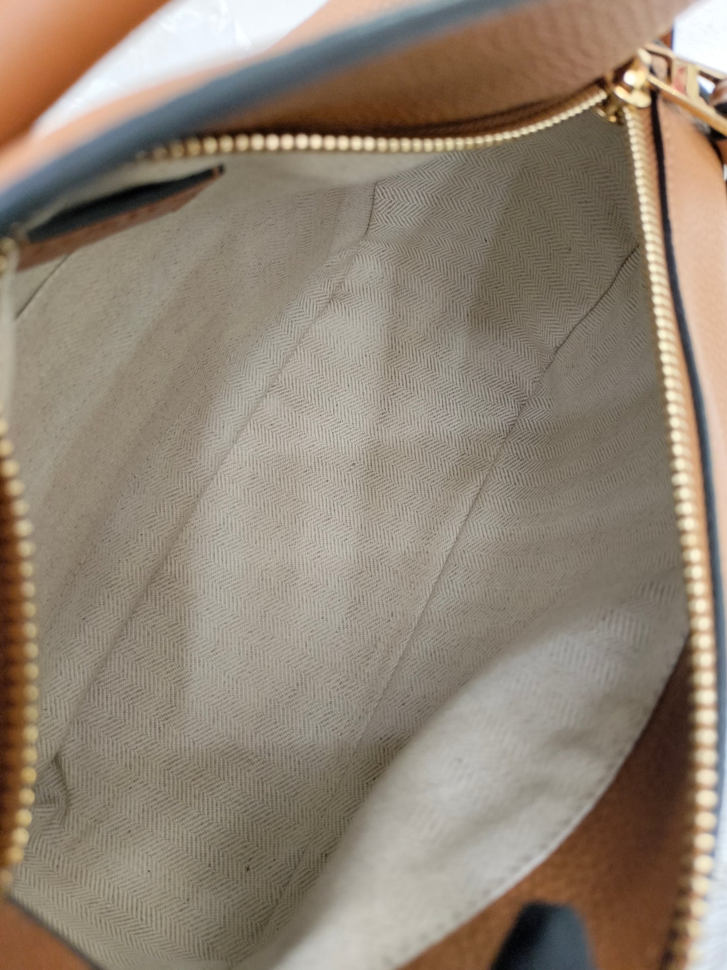 Loewe Puzzle Small Grained Tan GHW 2019