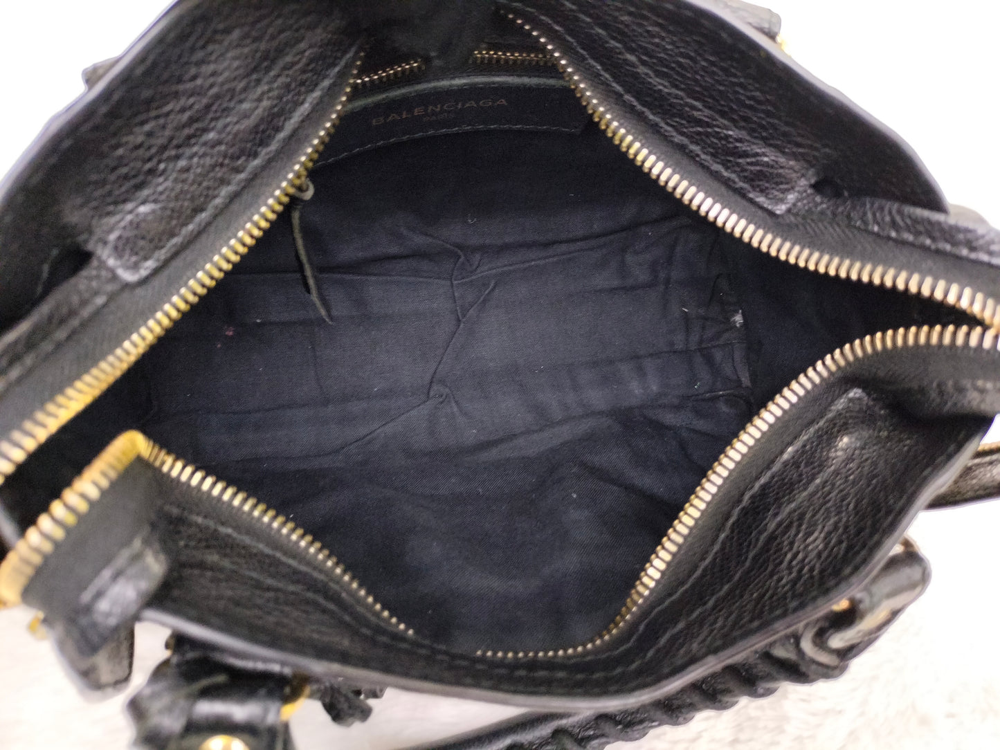 Balenciaga Mini City Edge Black GHW