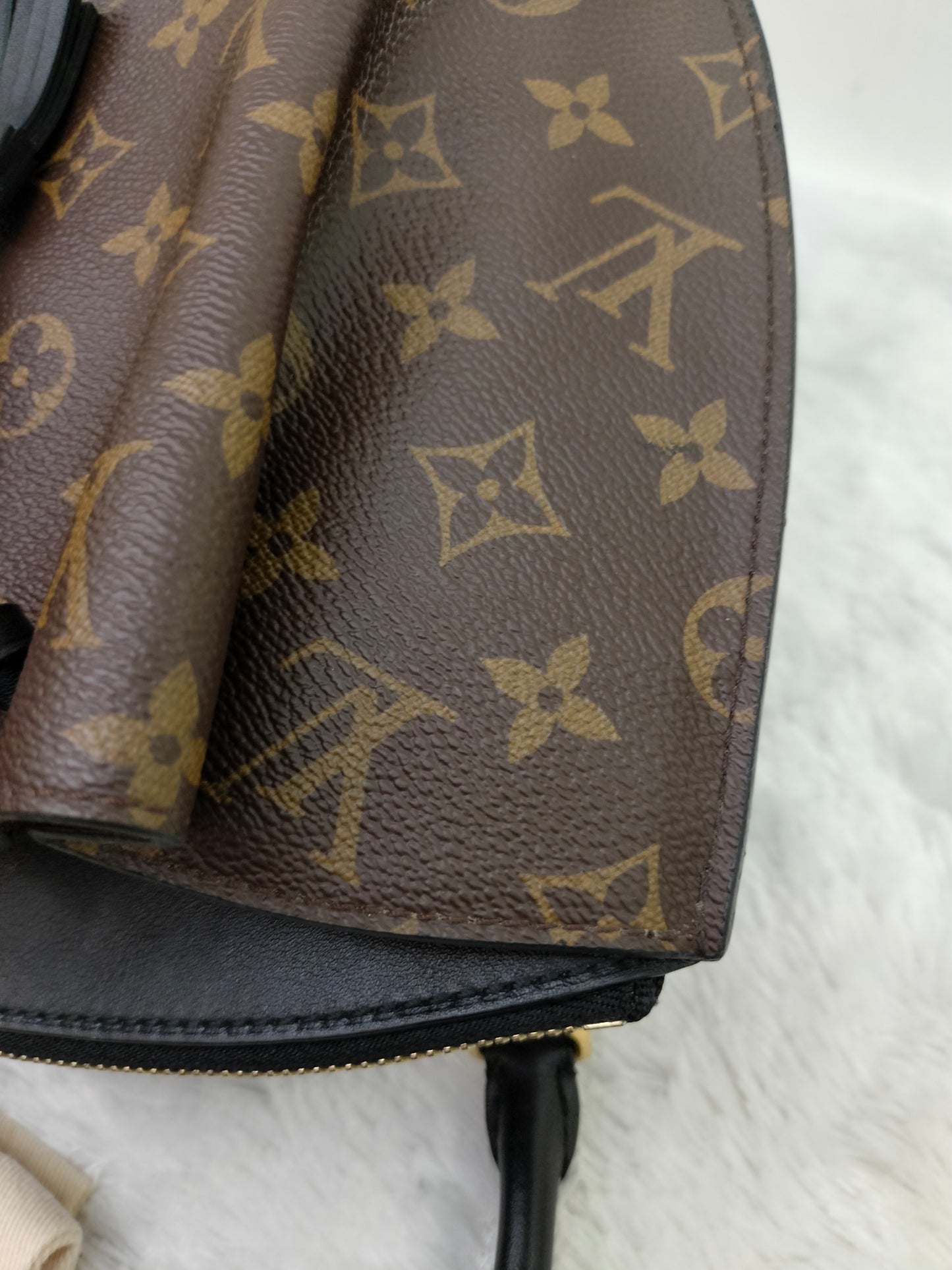LV Fringed Noe Monogram Noir 2016