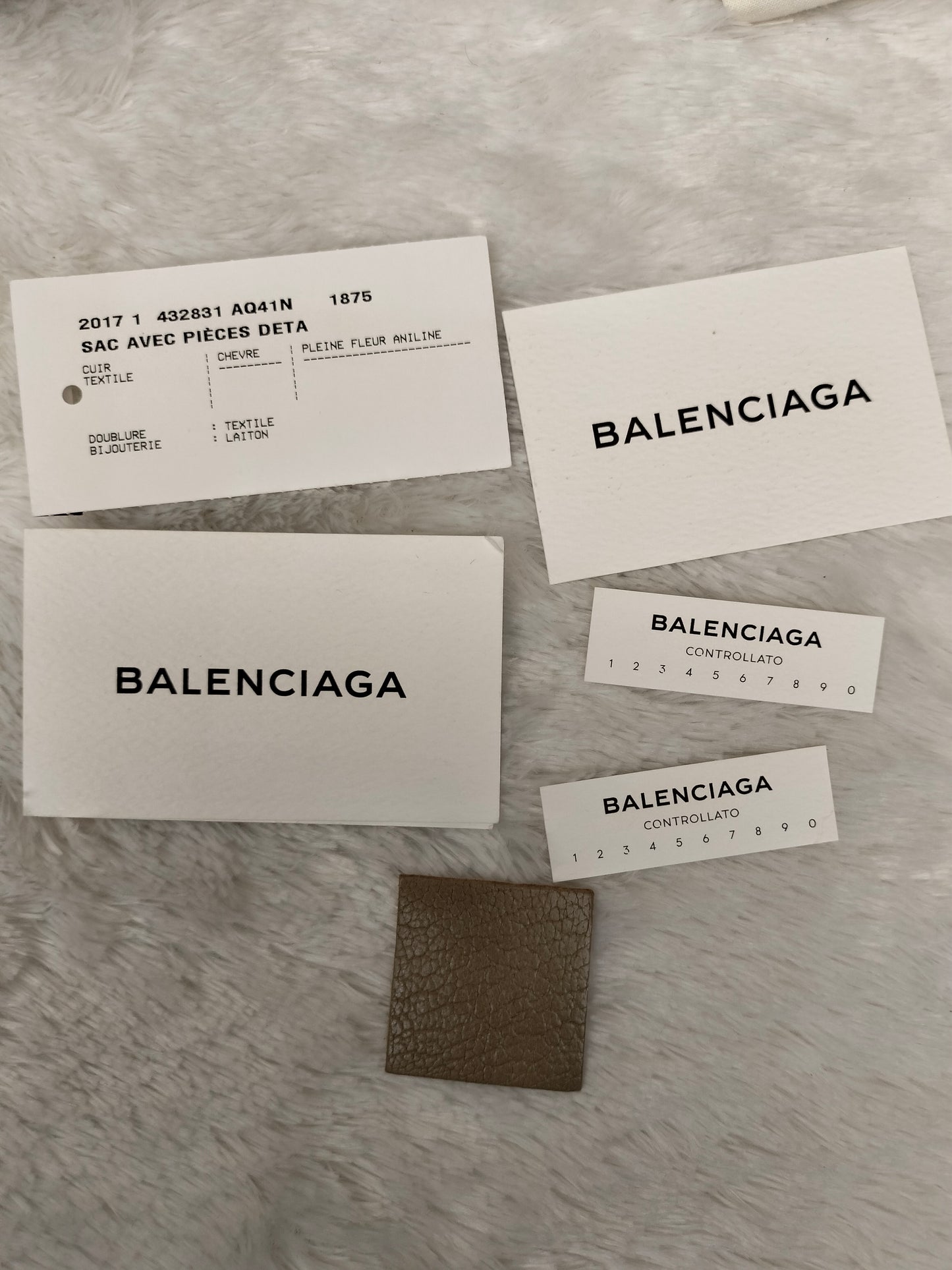 Balenciaga Small City Edge Taupe SHW 2017