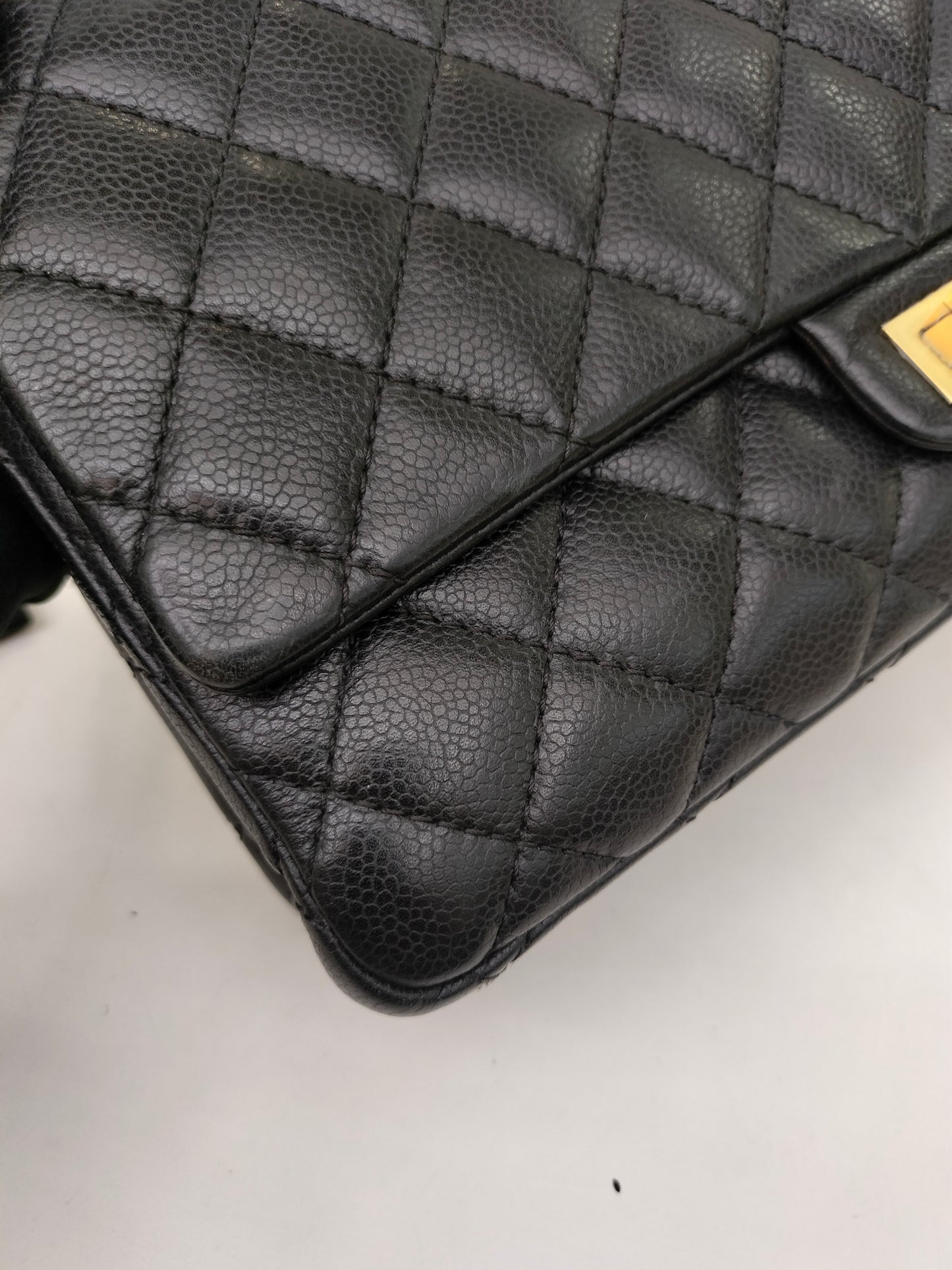 Chanel Reissue 226 Caviar Black GHW DF #19