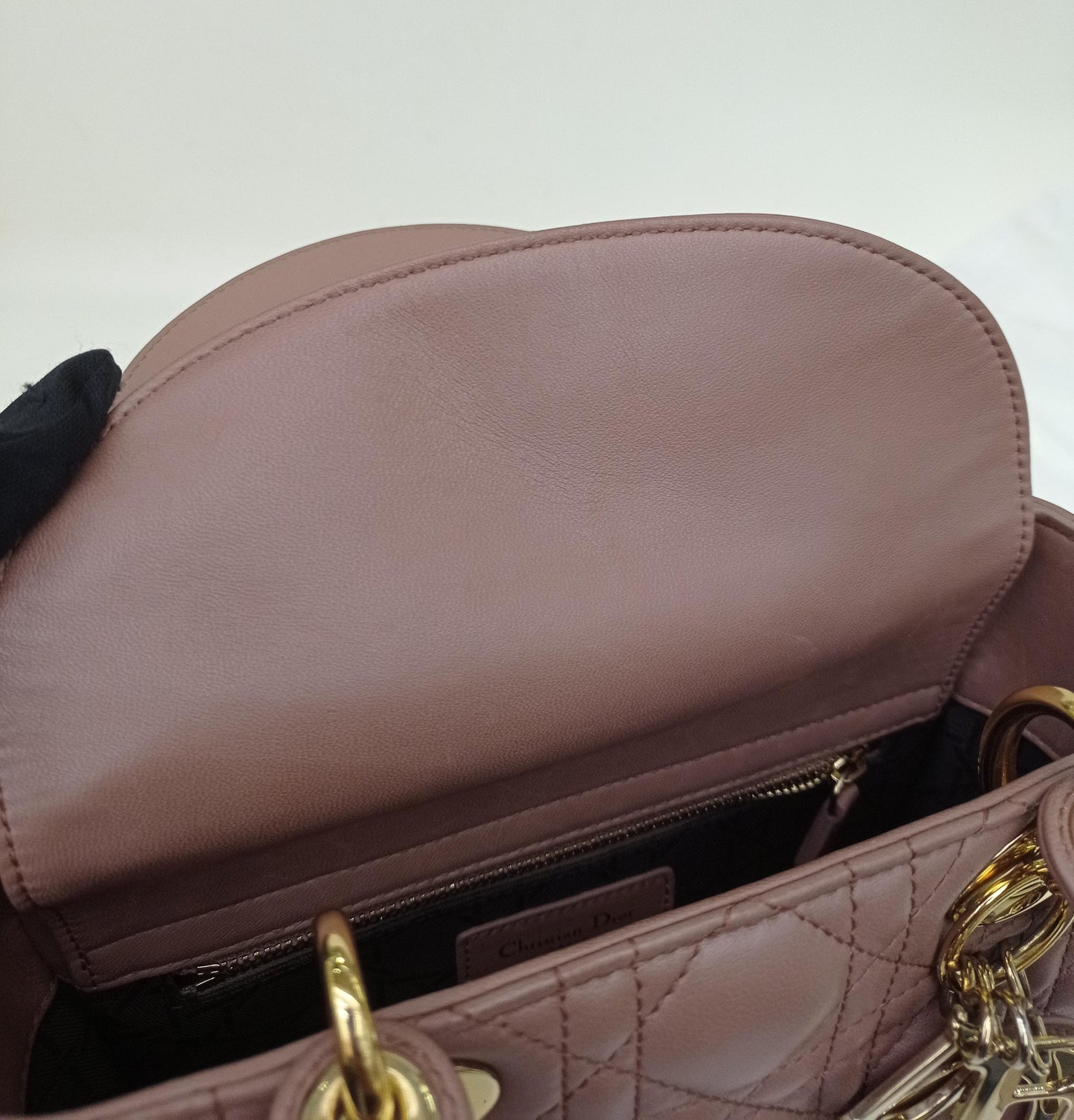 Lady Dior Small Lamb Fard GHW 2018