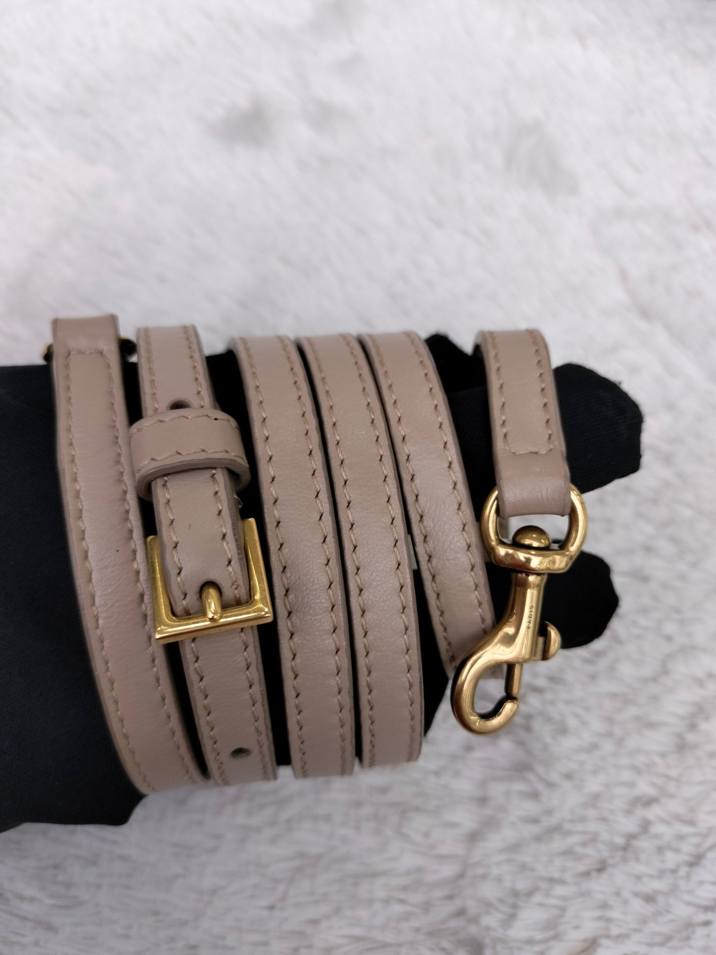 YsL Lou Lou Toy Chevron Beige GHW 2022