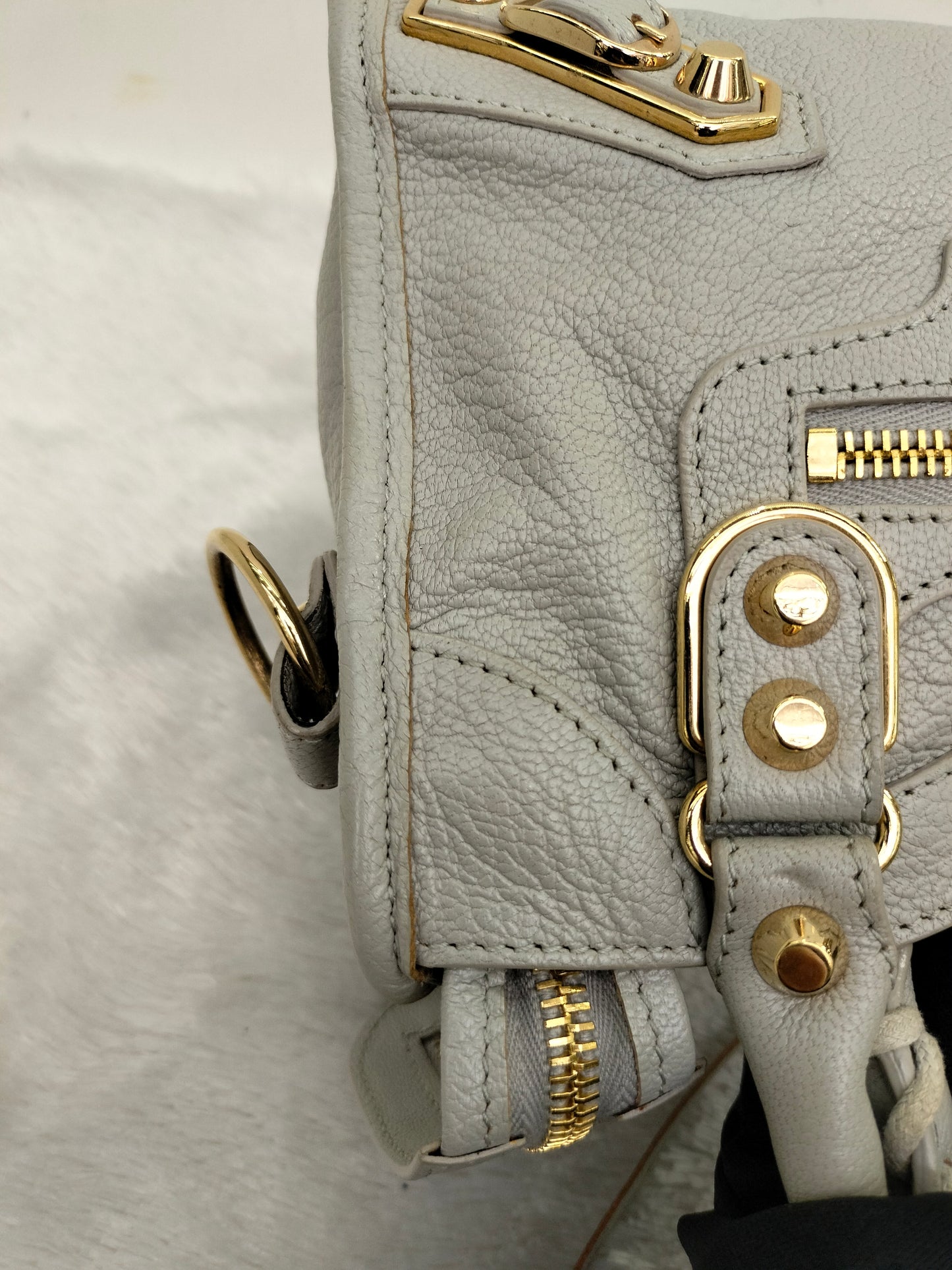 Balenciaga Mini City Edge Grey GHW