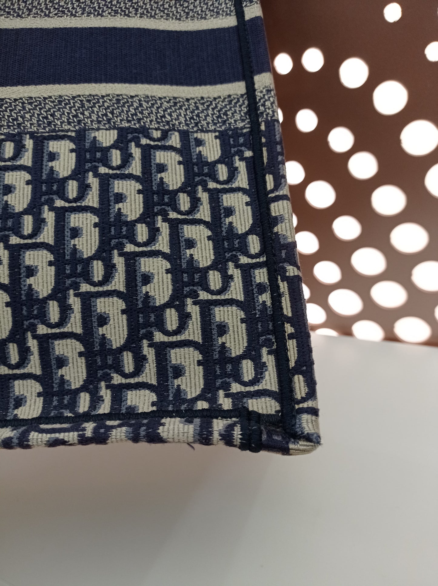 Dior Book Tote Large Oblique Navy 2019